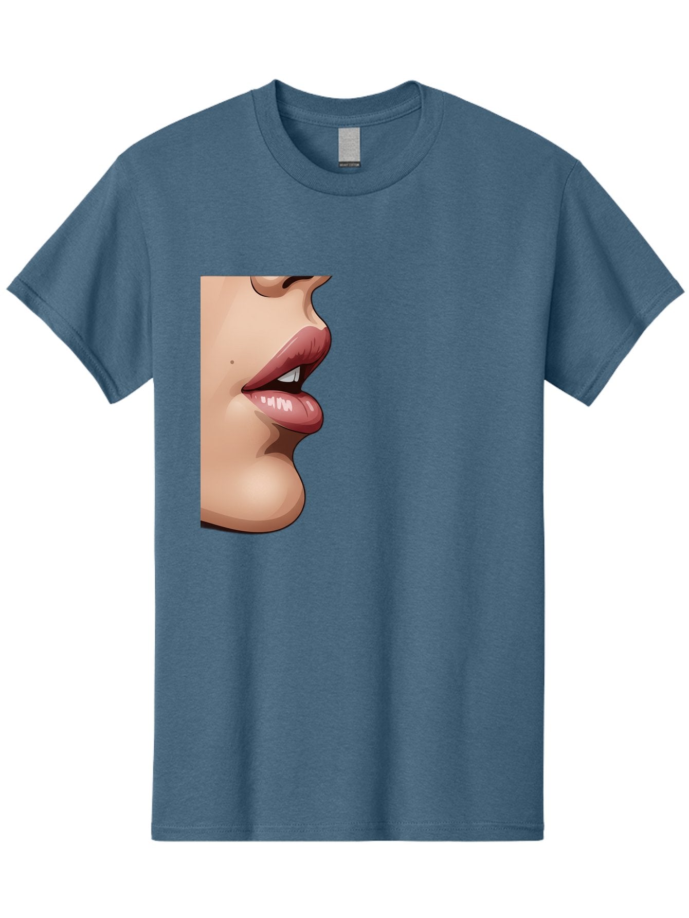 Kissing-Lips Men'S Graphic Tee, 100% Cotton, Comfortable Casual Summer Wear, Machine Washable, Vintage Camera, Old Camera, Antique Camera, Black Camera, Classic Photography, Photography Equipment, Nostalgic Device, Film Camera, Camera Art Bak777 6