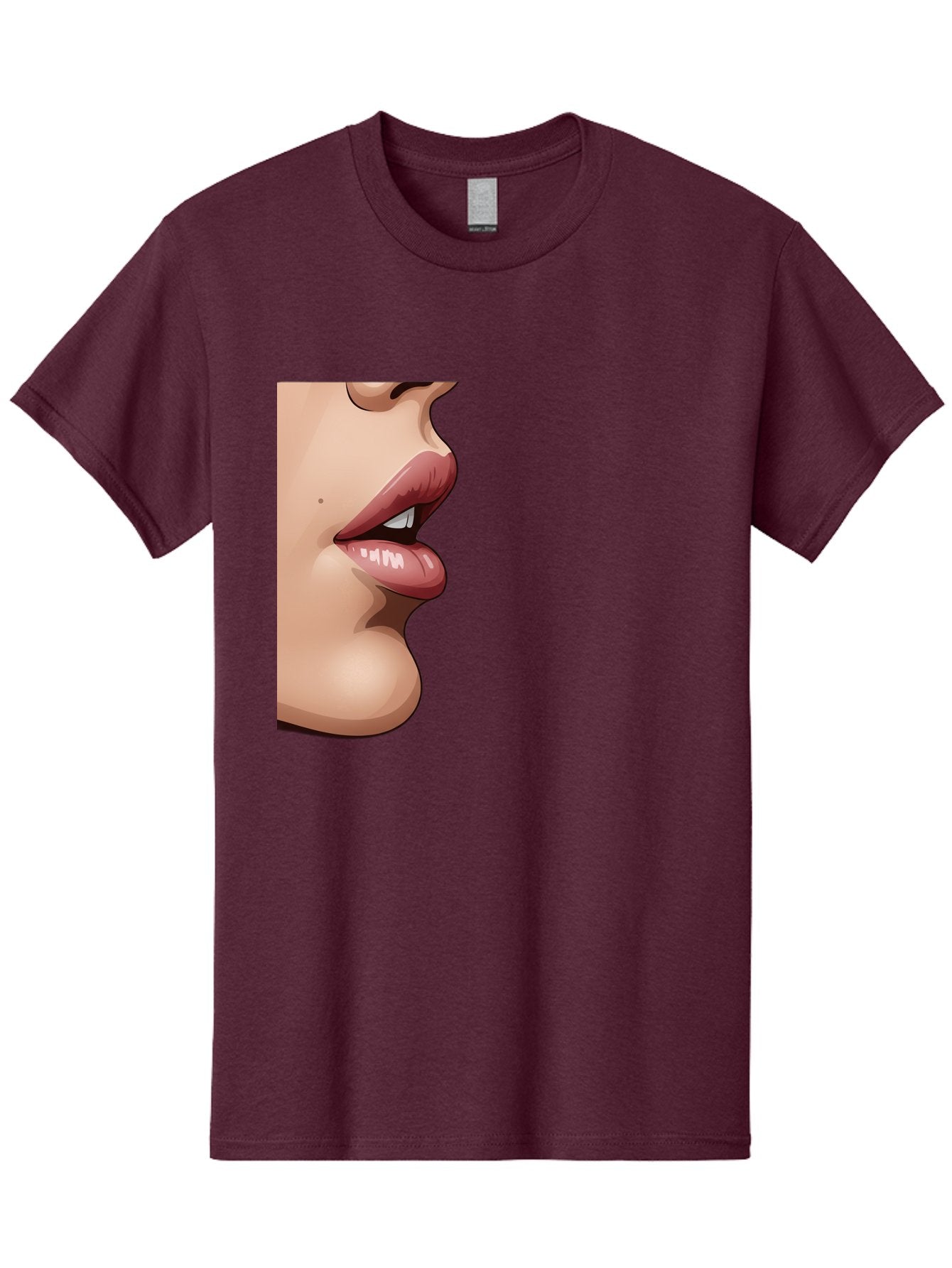Kissing-Lips Men'S Graphic Tee, 100% Cotton, Comfortable Casual Summer Wear, Machine Washable, Vintage Camera, Old Camera, Antique Camera, Black Camera, Classic Photography, Photography Equipment, Nostalgic Device, Film Camera, Camera Art Bak777 5