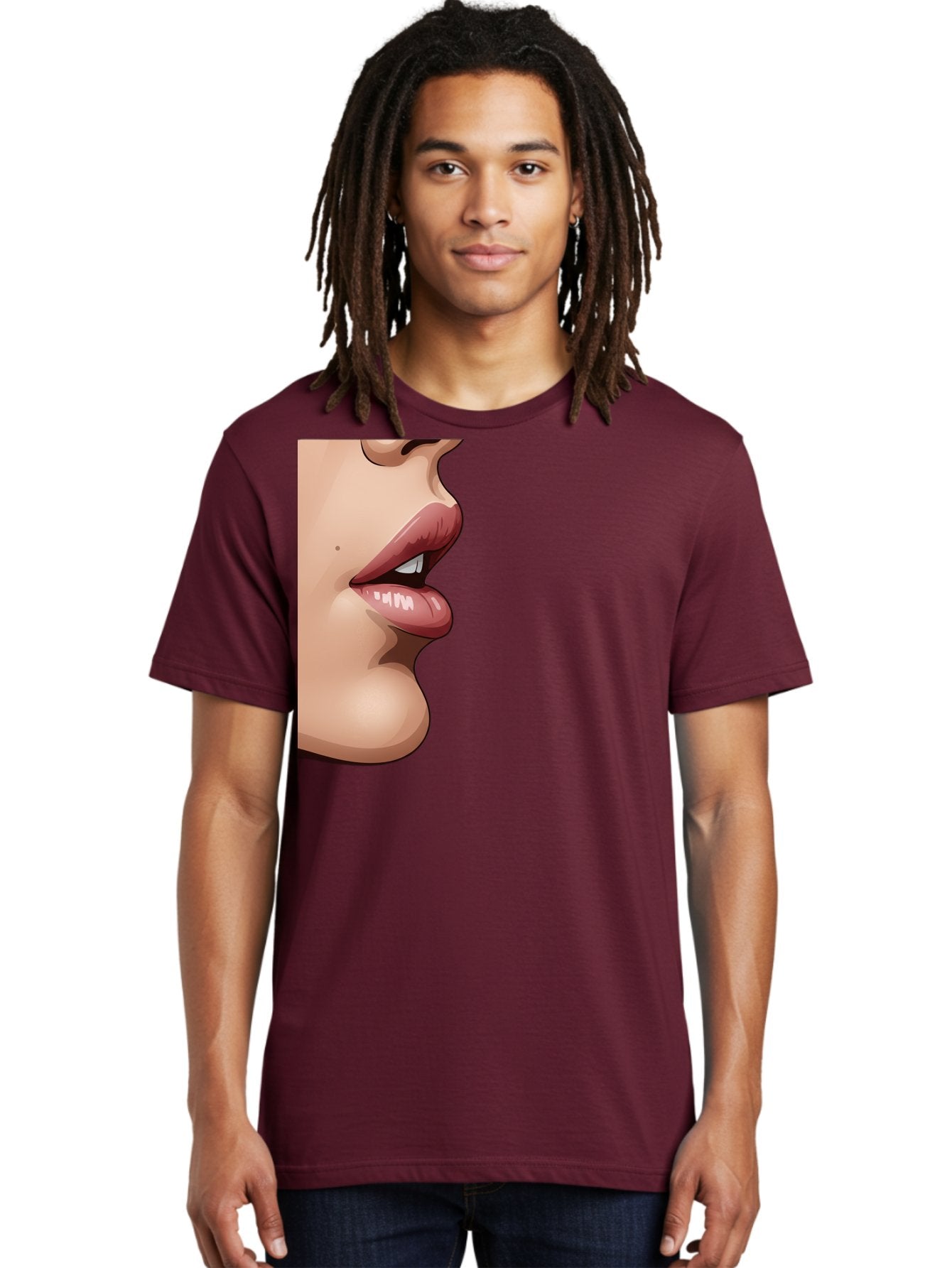 Kissing-Lips Men'S Graphic Tee, 100% Cotton, Comfortable Casual Summer Wear, Machine Washable, Vintage Camera, Old Camera, Antique Camera, Black Camera, Classic Photography, Photography Equipment, Nostalgic Device, Film Camera, Camera Art Bak777 23