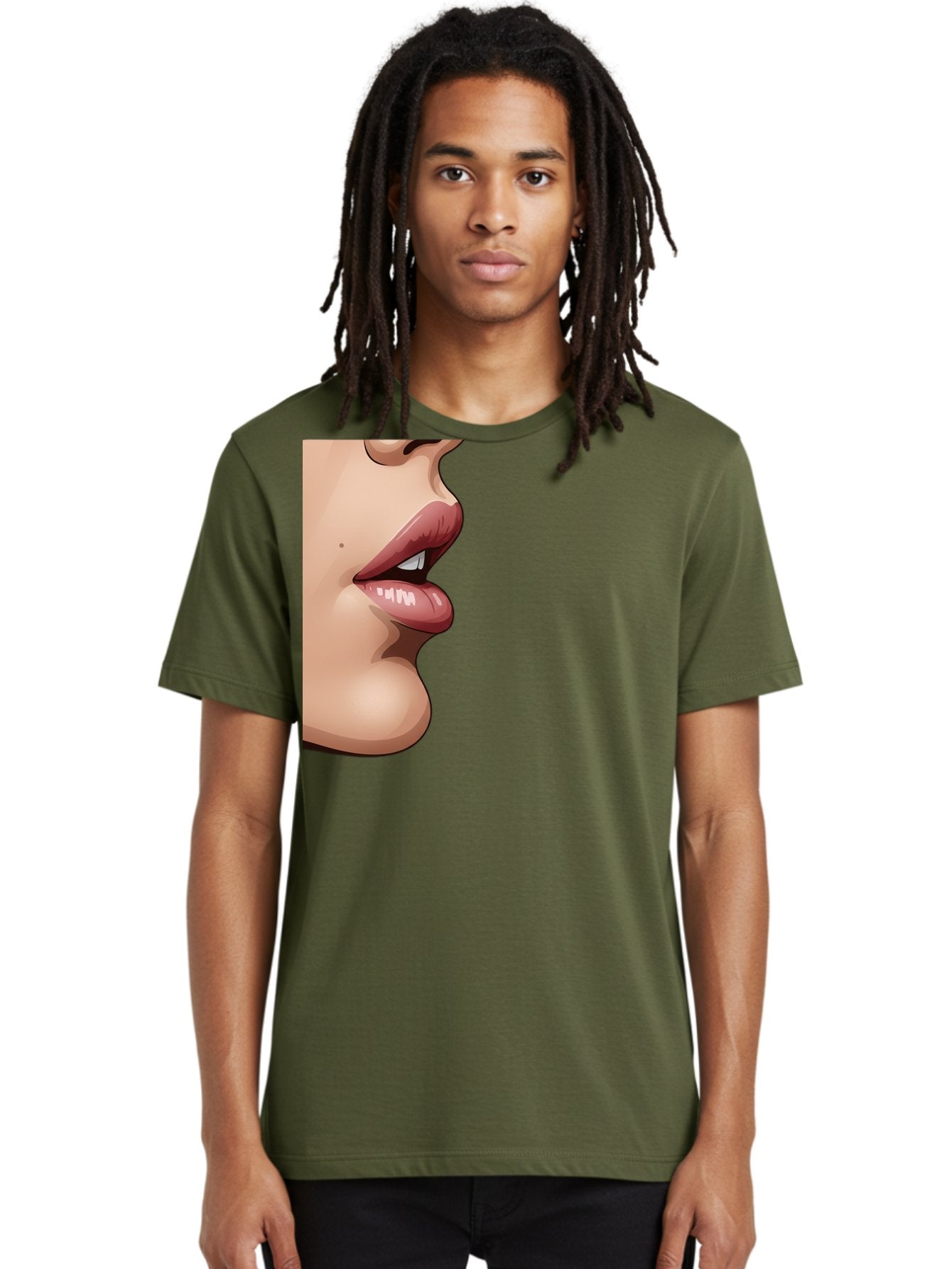 Kissing-Lips Men'S Graphic Tee, 100% Cotton, Comfortable Casual Summer Wear, Machine Washable, Vintage Camera, Old Camera, Antique Camera, Black Camera, Classic Photography, Photography Equipment, Nostalgic Device, Film Camera, Camera Art Bak777 20