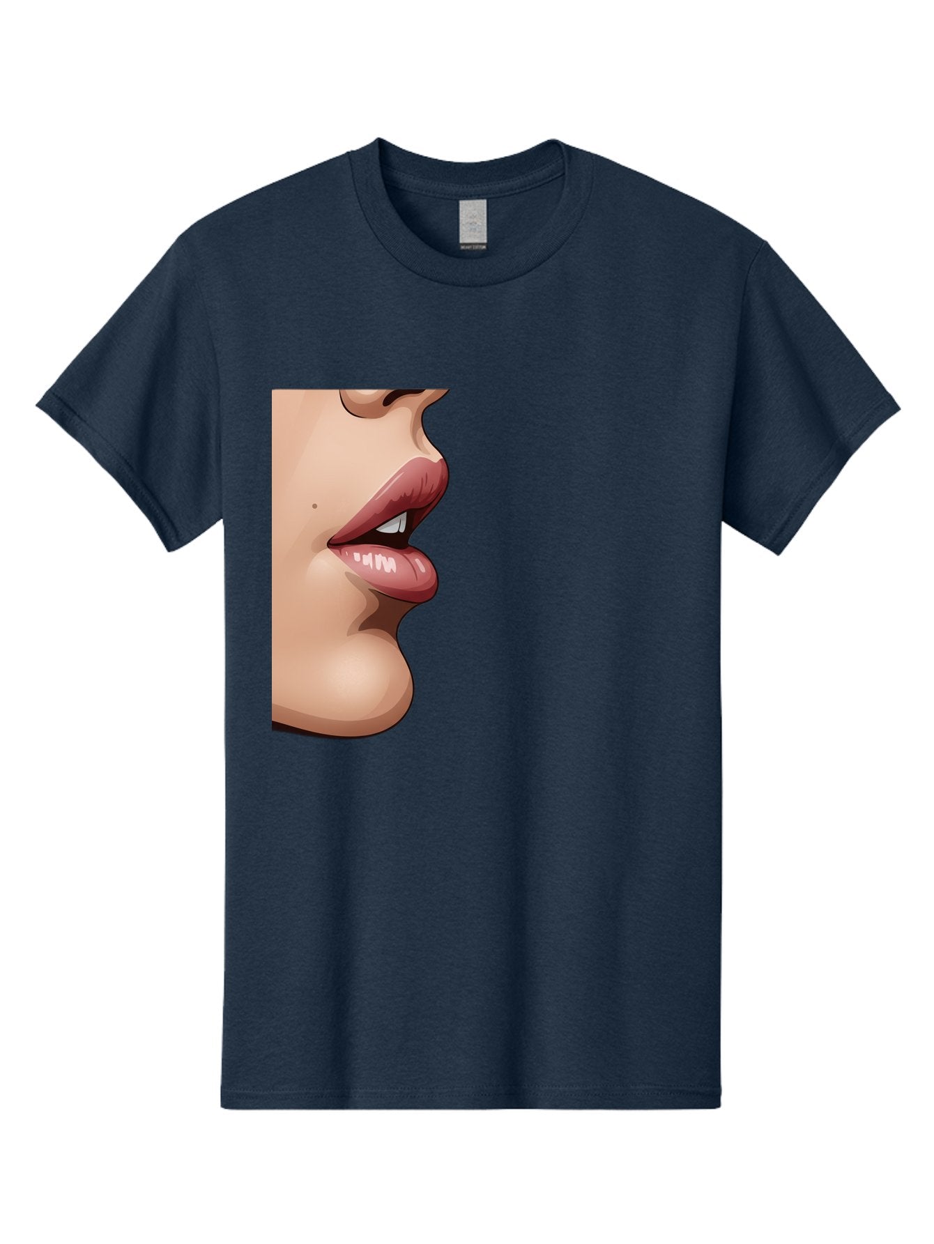Kissing-Lips Men'S Graphic Tee, 100% Cotton, Comfortable Casual Summer Wear, Machine Washable, Vintage Camera, Old Camera, Antique Camera, Black Camera, Classic Photography, Photography Equipment, Nostalgic Device, Film Camera, Camera Art Bak777 9