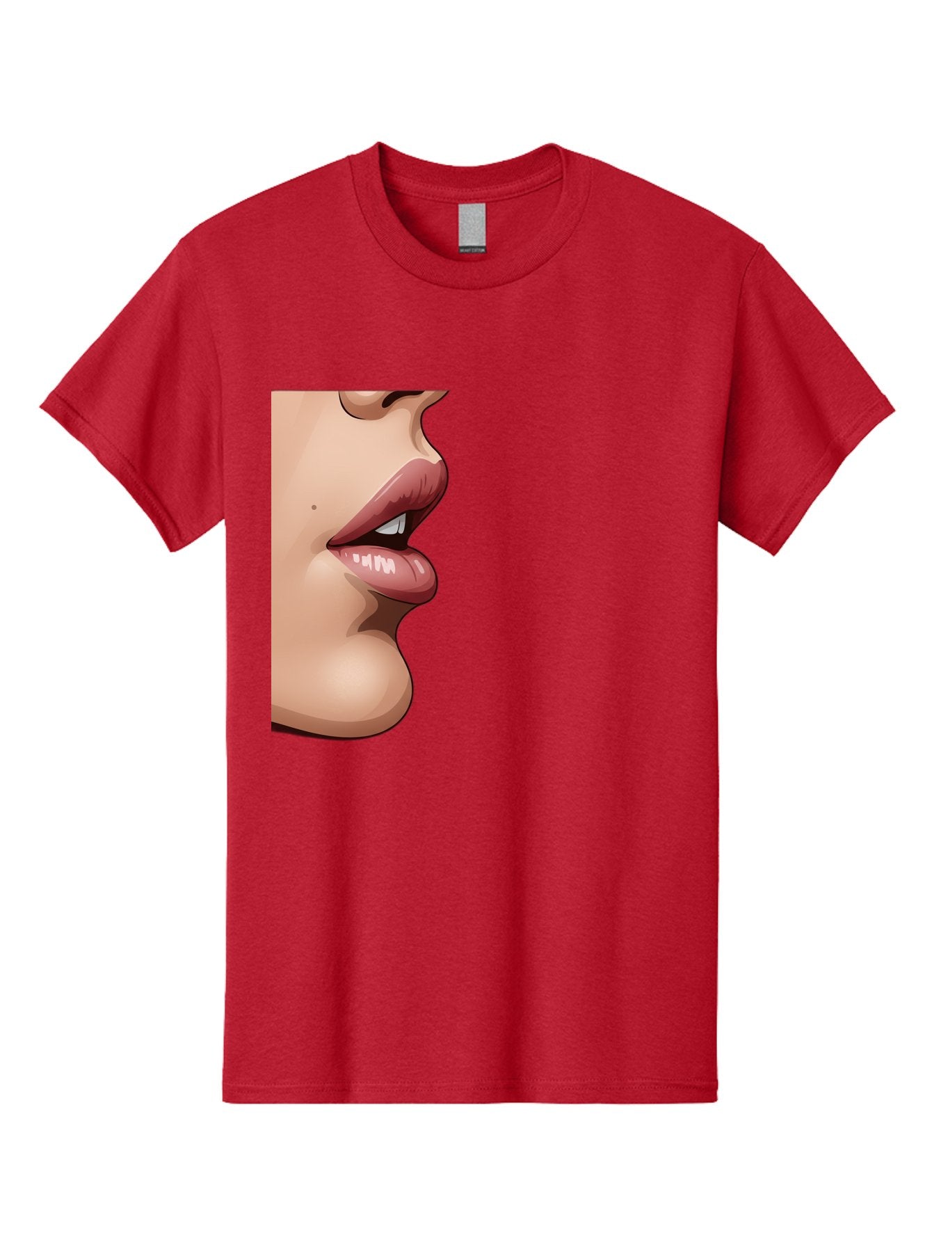 Kissing-Lips Men'S Graphic Tee, 100% Cotton, Comfortable Casual Summer Wear, Machine Washable, Vintage Camera, Old Camera, Antique Camera, Black Camera, Classic Photography, Photography Equipment, Nostalgic Device, Film Camera, Camera Art Bak777 3