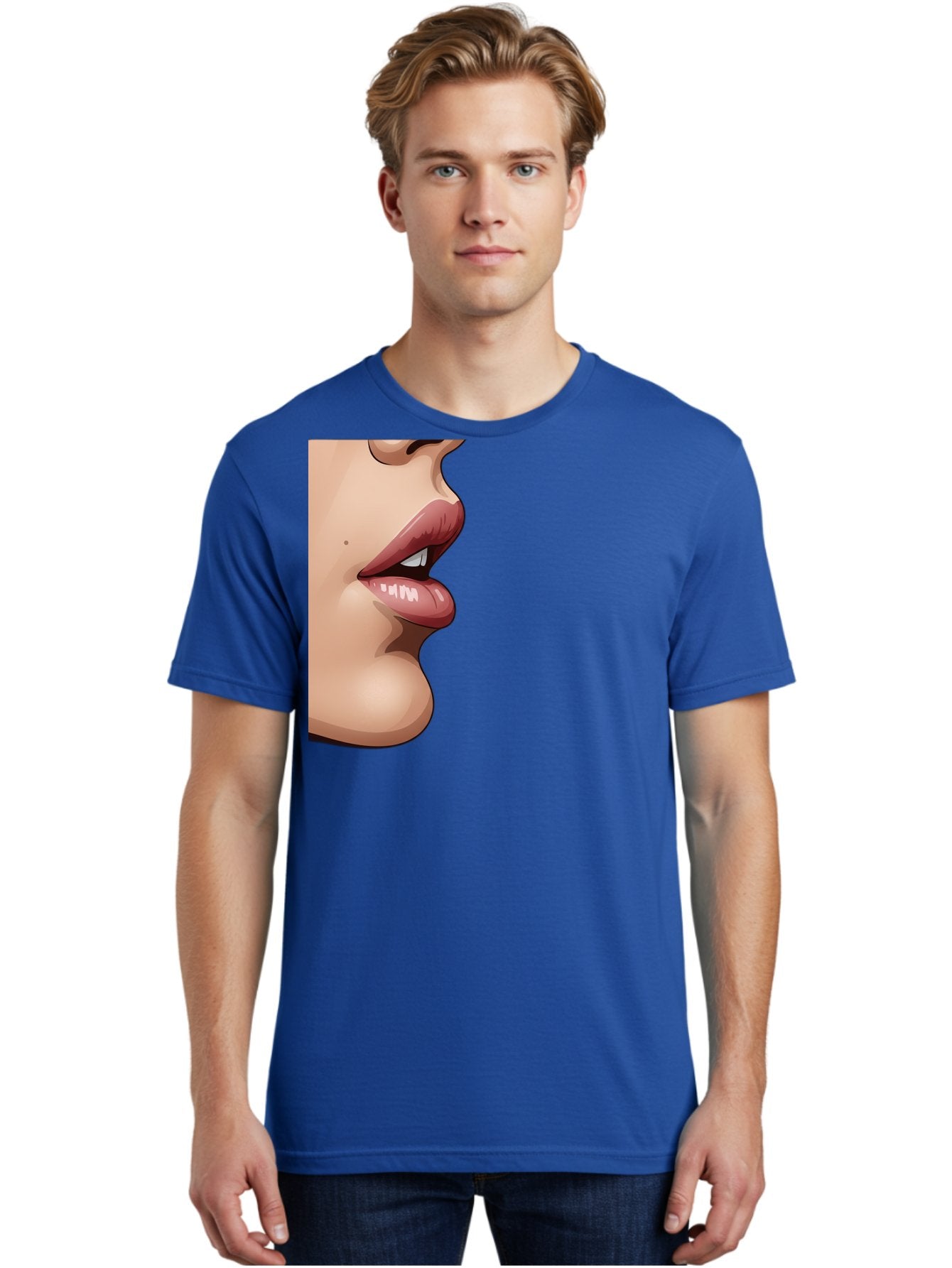 Kissing-Lips Men'S Graphic Tee, 100% Cotton, Comfortable Casual Summer Wear, Machine Washable, Vintage Camera, Old Camera, Antique Camera, Black Camera, Classic Photography, Photography Equipment, Nostalgic Device, Film Camera, Camera Art Bak777 30