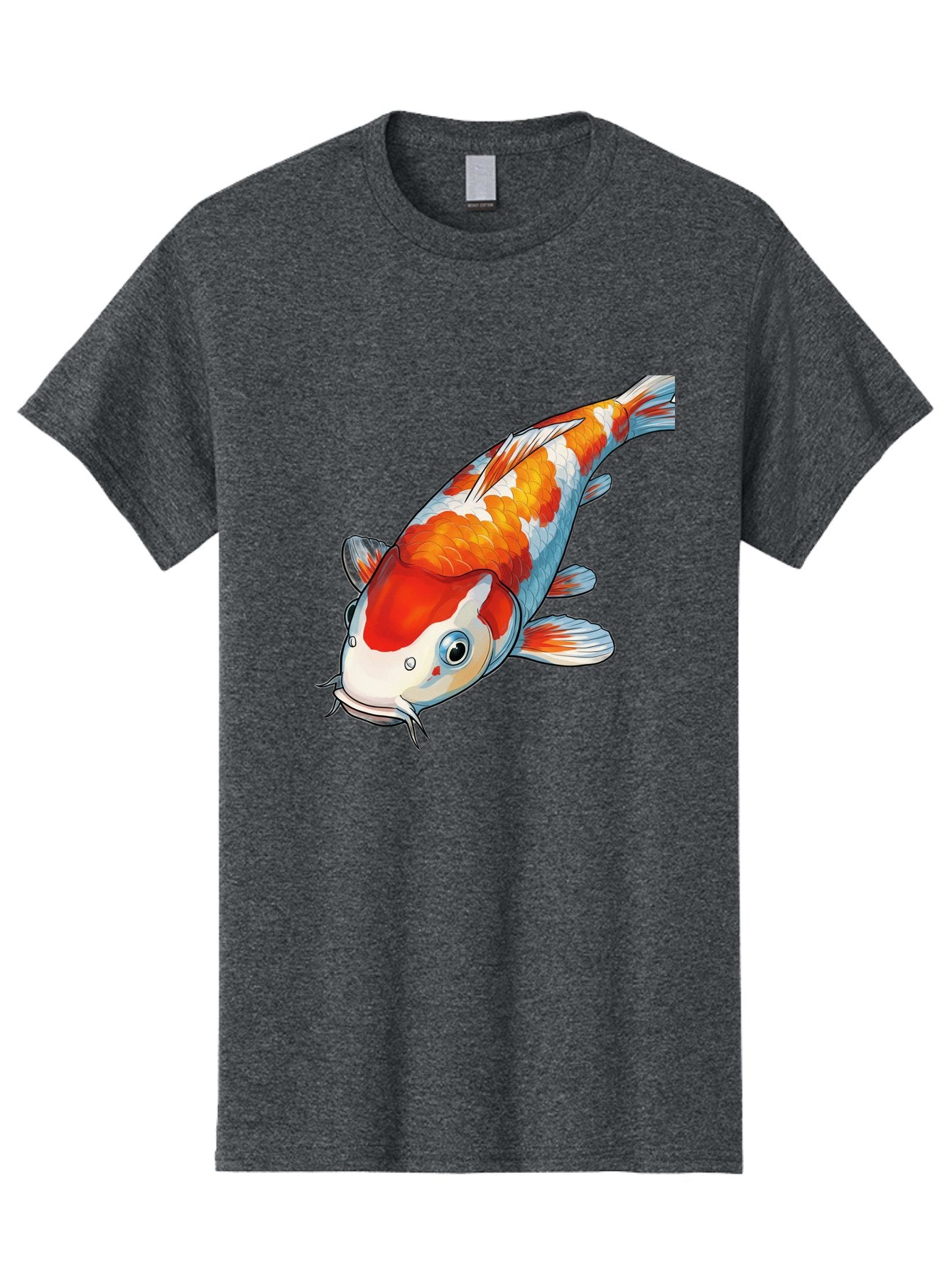 Koi-Fish-2 Men'S Graphic Tee, 100% Cotton, Comfortable Casual Summer Wear, Machine Washable, Vintage Camera, Old Camera, Antique Camera, Black Camera, Classic Photography, Photography Equipment, Nostalgic Device, Film Camera, Camera Art Bak782 14