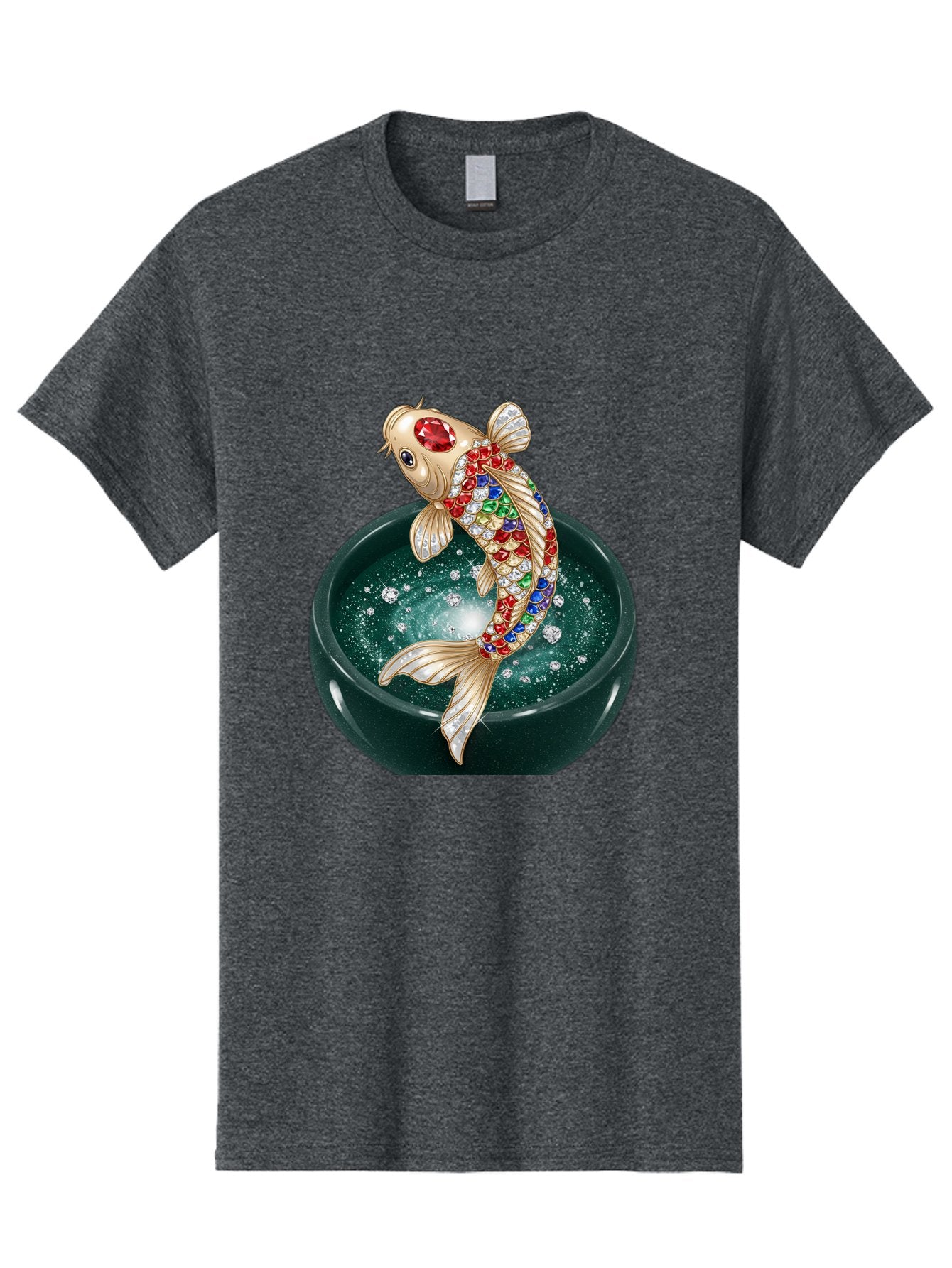 Koi-Fish-Brooch Men'S Graphic Tee, 100% Cotton, Comfortable Casual Summer Wear, Machine Washable, Vintage Camera, Old Camera, Antique Camera, Black Camera, Classic Photography, Photography Equipment, Nostalgic Device, Film Camera, Camera Art Bak790 15