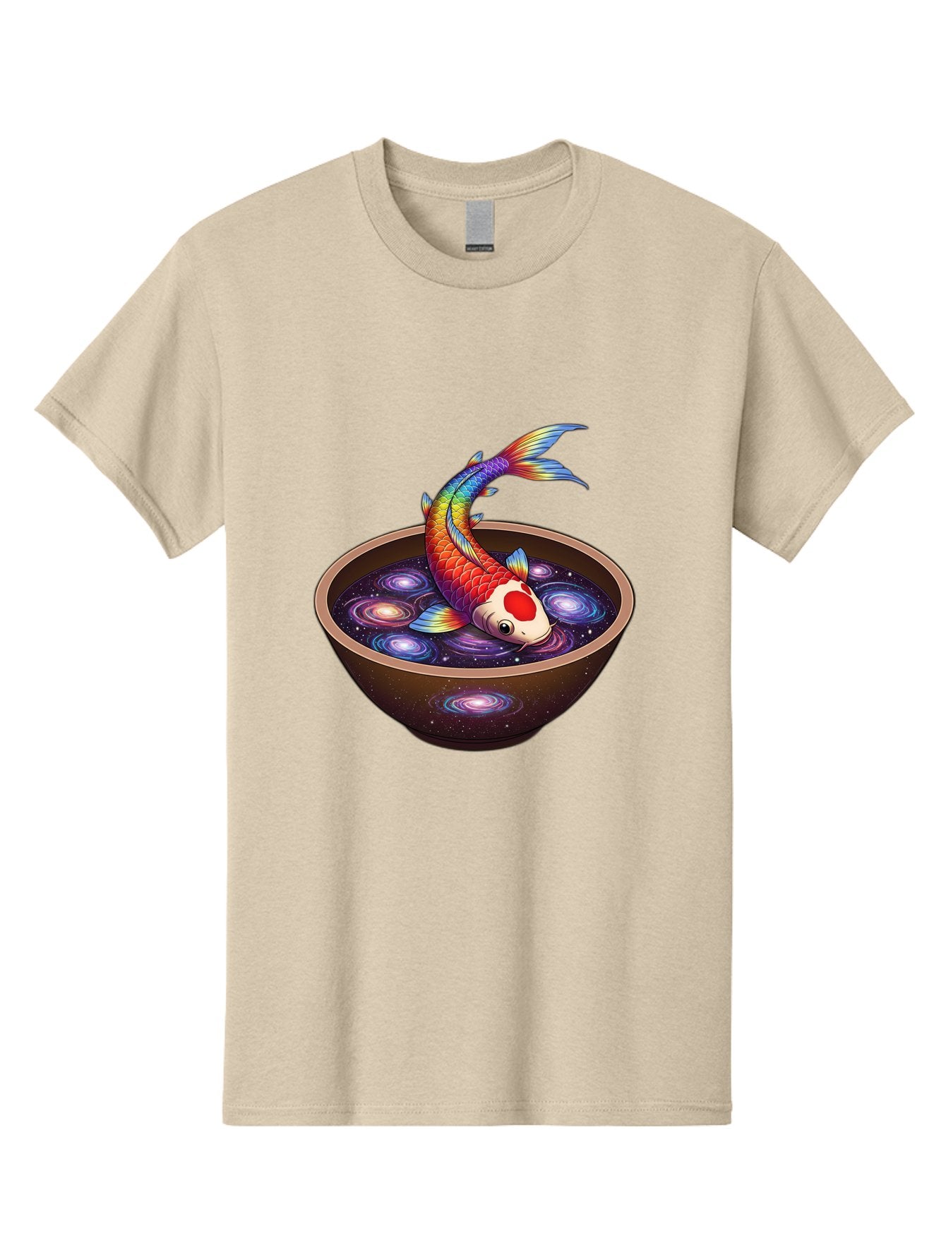 Koi-Fish-Galaxy-Bowl Men'S Graphic Tee, 100% Cotton, Comfortable Casual Summer Wear, Machine Washable, Vintage Camera, Old Camera, Antique Camera, Black Camera, Classic Photography, Photography Equipment, Nostalgic Device, Film Camera, Bak791