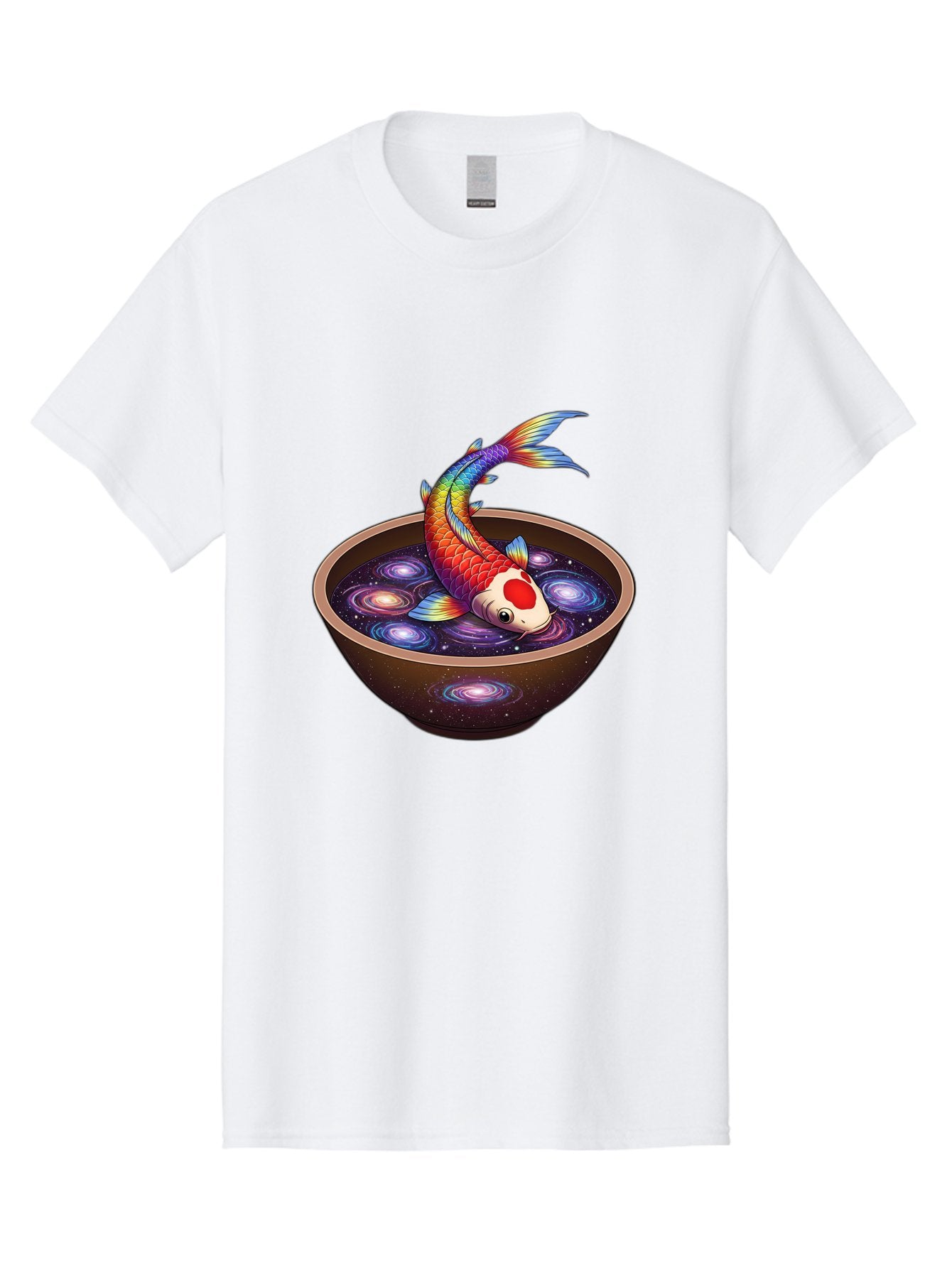 Koi-Fish-Galaxy-Bowl Men'S Graphic Tee, 100% Cotton, Comfortable Casual Summer Wear, Machine Washable, Vintage Camera, Old Camera, Antique Camera, Black Camera, Classic Photography, Photography Equipment, Nostalgic Device, Film Camera, Bak791 5