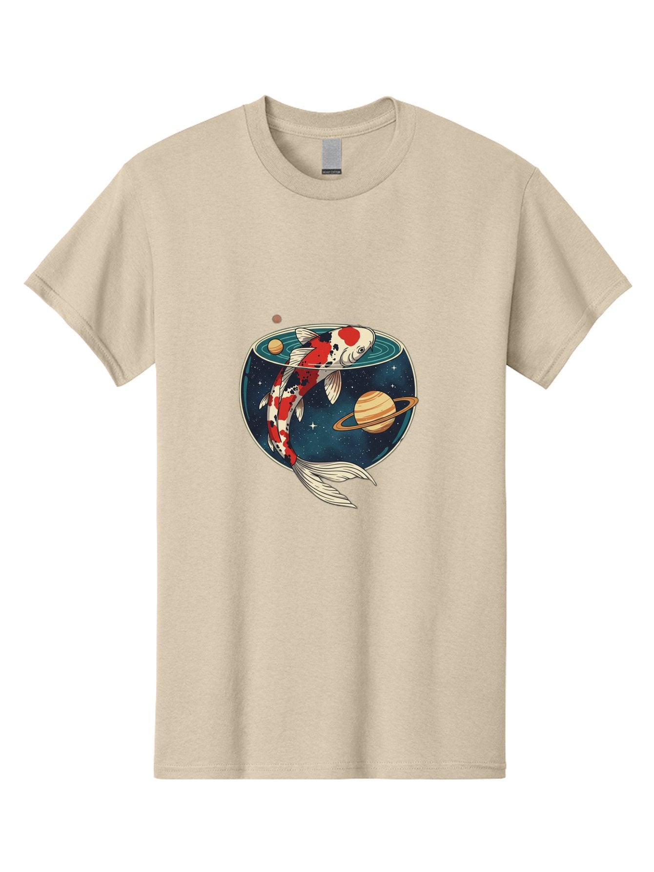 Koi-Fish-Space Men'S Graphic Tee, 100% Cotton, Comfortable Casual Summer Wear, Machine Washable, Vintage Camera, Old Camera, Antique Camera, Black Camera, Classic Photography, Photography Equipment, Nostalgic Device, Film Camera, Camera Art Bak797 4