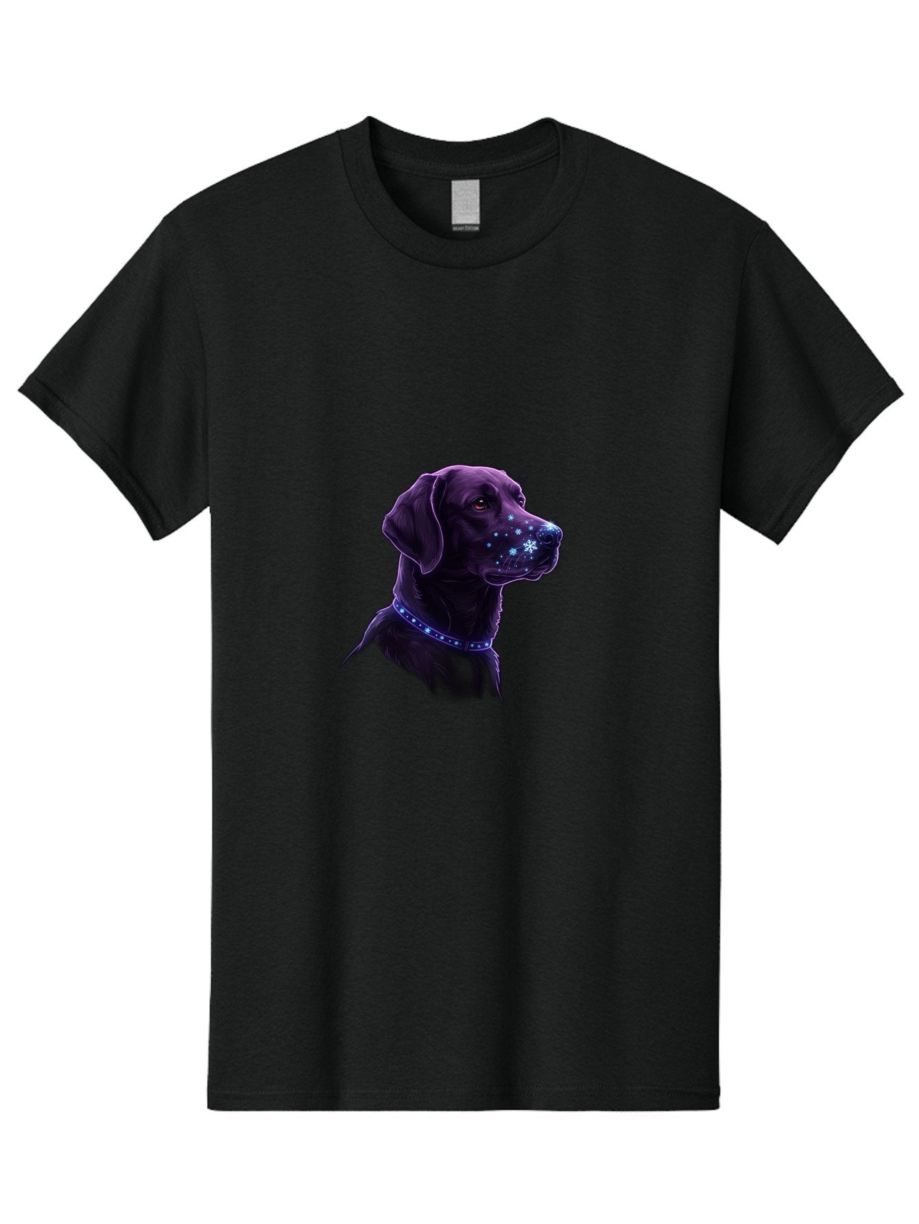 Labrador-With-Snowflakes Men'S Graphic Tee, 100% Cotton, Comfortable Casual Summer Wear, Machine Washable, Vintage Camera, Old Camera, Antique Camera, Black Camera, Classic Photography, Photography Equipment, Nostalgic Device, Film Camera, Bak800 4