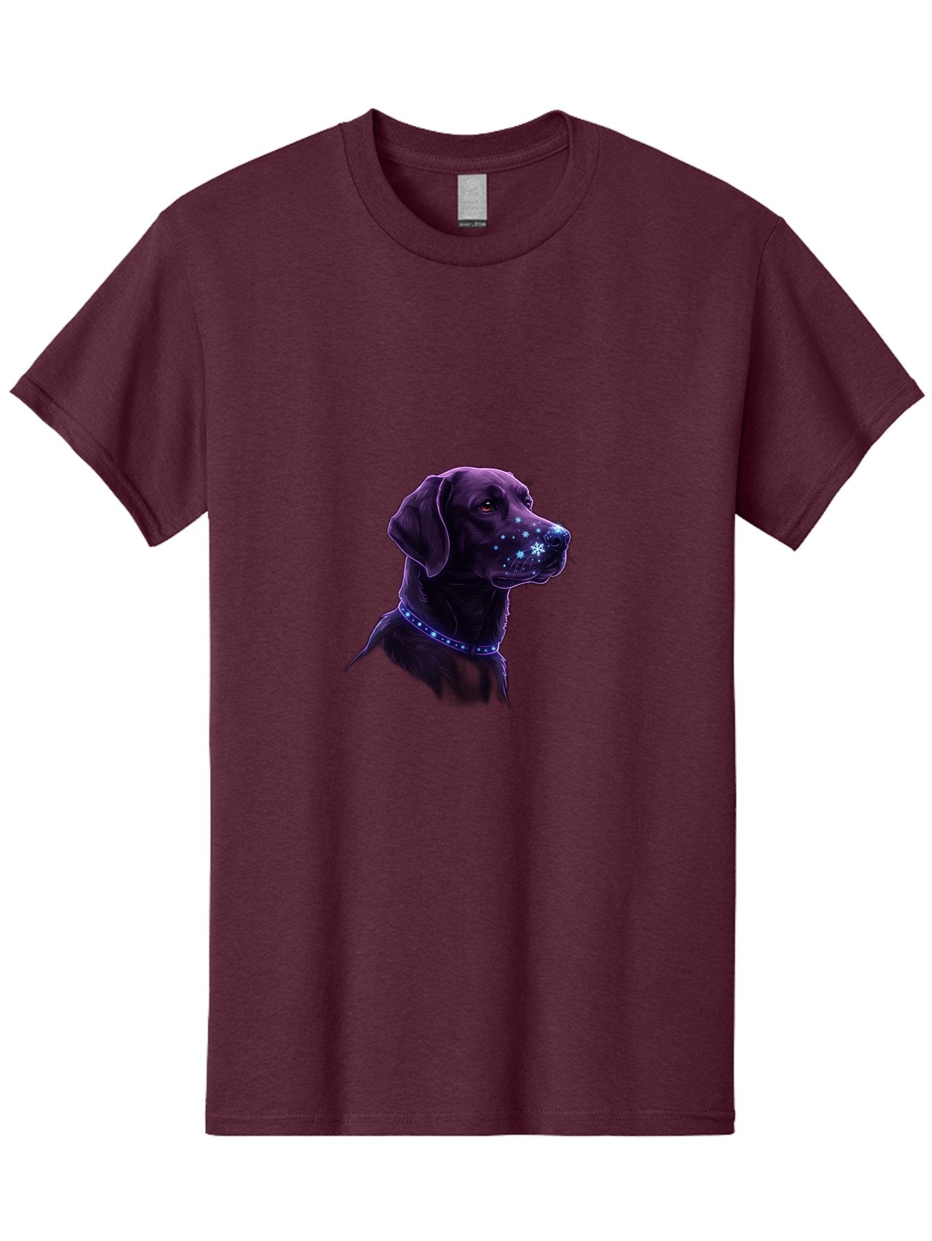 Labrador-With-Snowflakes Men'S Graphic Tee, 100% Cotton, Comfortable Casual Summer Wear, Machine Washable, Vintage Camera, Old Camera, Antique Camera, Black Camera, Classic Photography, Photography Equipment, Nostalgic Device, Film Camera, Bak800 9