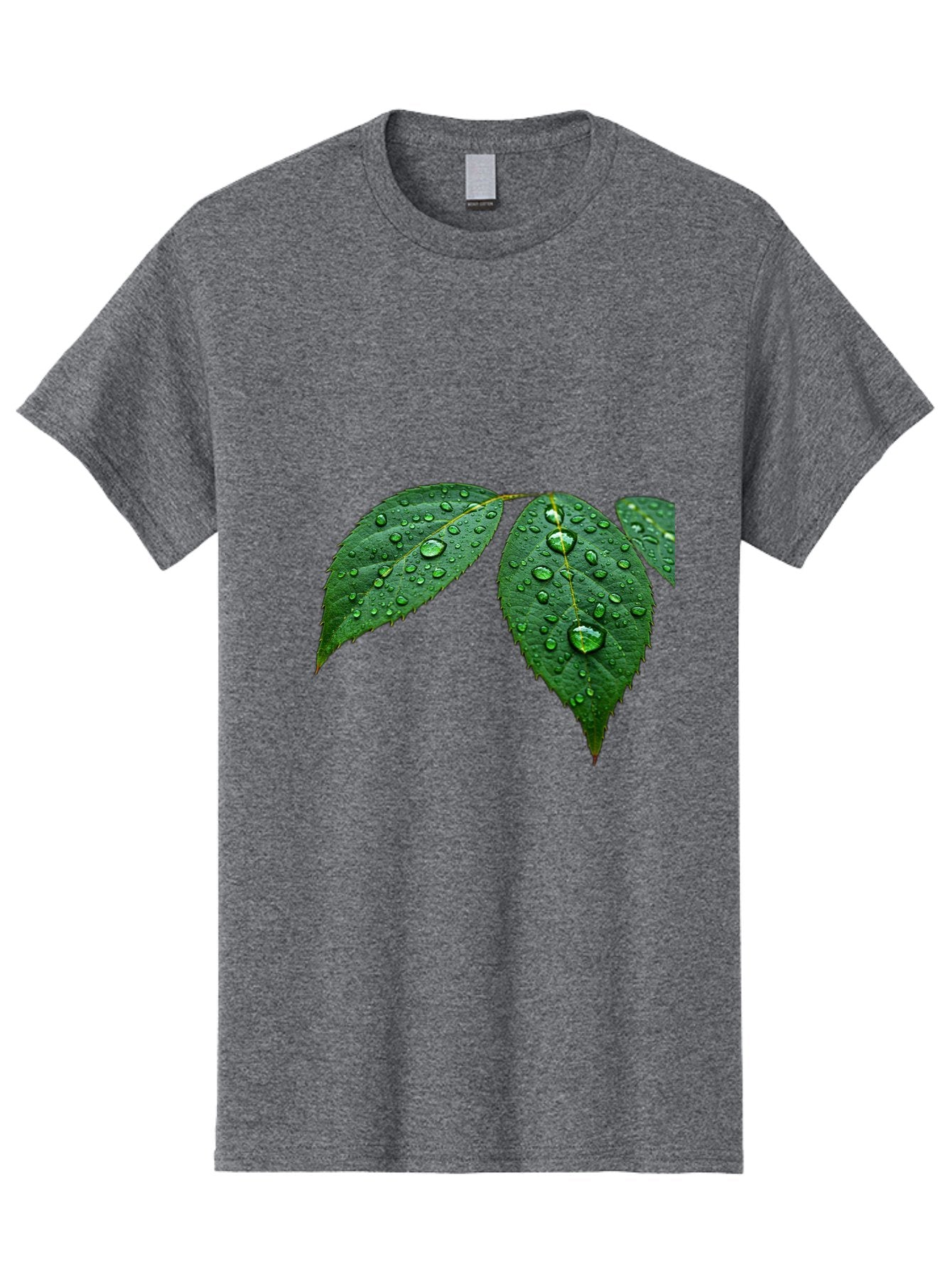 Leaves-With-Water-Droplets Men'S Graphic Tee, 100% Cotton, Comfortable Casual Summer Wear, Machine Washable, Vintage Camera, Old Camera, Antique Camera, Black Camera, Classic Photography, Photography Equipment, Nostalgic Device, Film Camera, Bak803 5