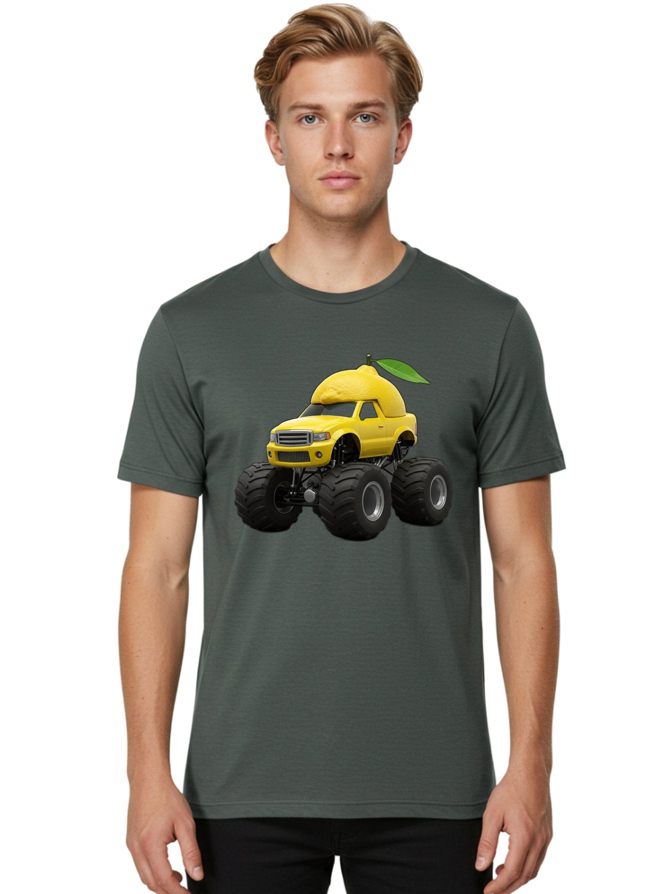 Lemon-Pickup-Truck Men'S Graphic Tee, 100% Cotton, Comfortable Casual Summer Wear, Machine Washable, Vintage Camera, Old Camera, Antique Camera, Black Camera, Classic Photography, Photography Equipment, Nostalgic Device, Film Camera, Bak805 25
