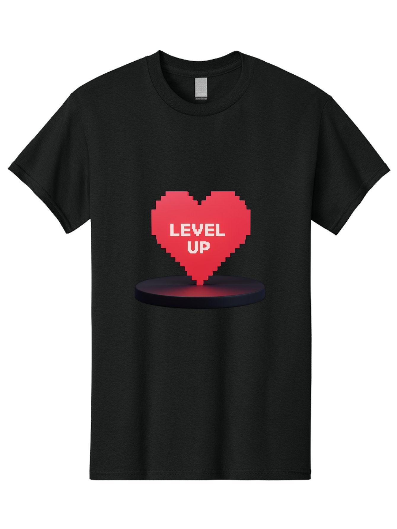 Level-Up-Heart Men'S Graphic Tee, 100% Cotton, Comfortable Casual Summer Wear, Machine Washable, Vintage Camera, Old Camera, Antique Camera, Black Camera, Classic Photography, Photography Equipment, Nostalgic Device, Film Camera, Camera Art Bak817 8