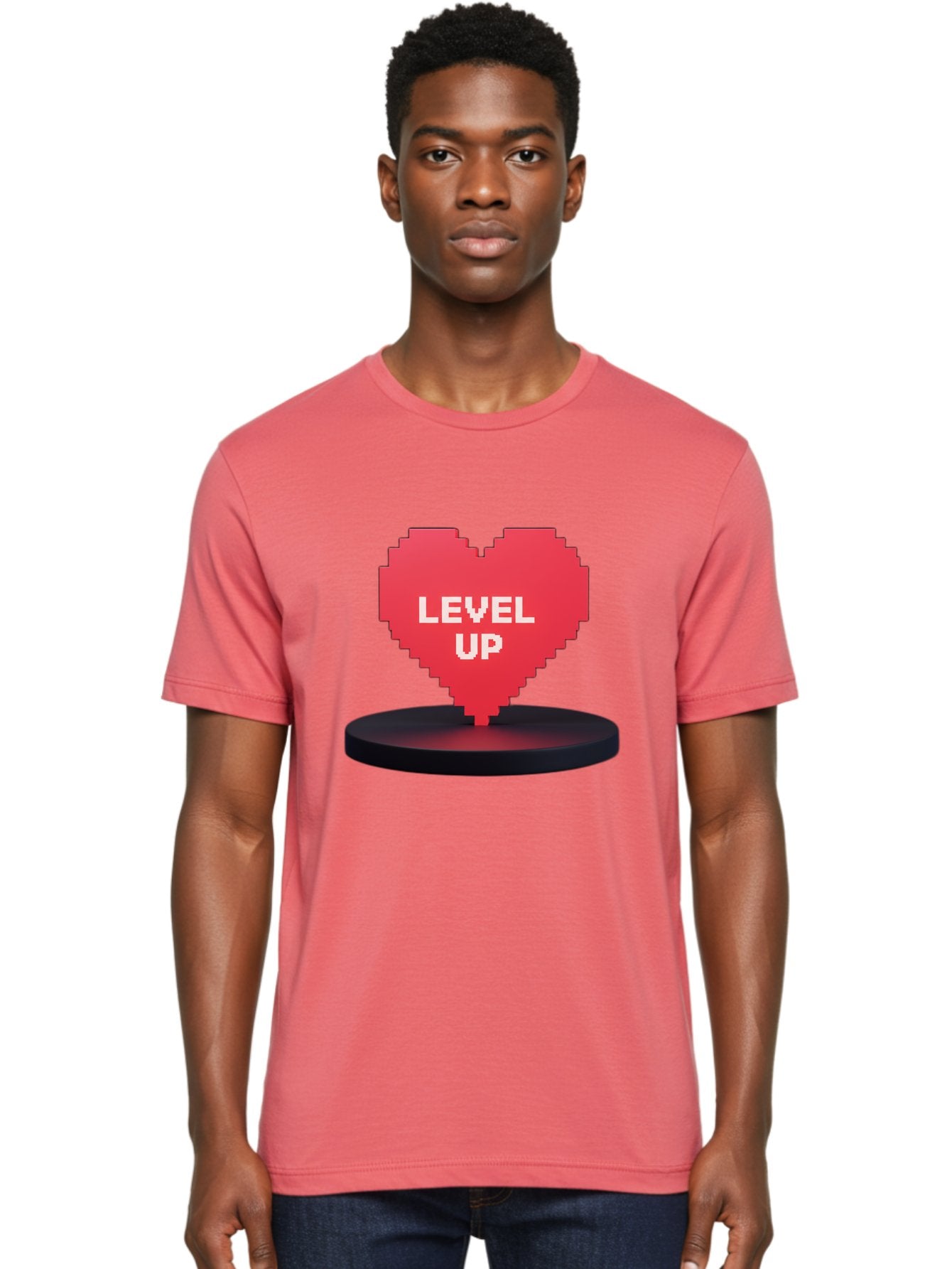 Level-Up-Heart Men'S Graphic Tee, 100% Cotton, Comfortable Casual Summer Wear, Machine Washable, Vintage Camera, Old Camera, Antique Camera, Black Camera, Classic Photography, Photography Equipment, Nostalgic Device, Film Camera, Camera Art Bak817 22