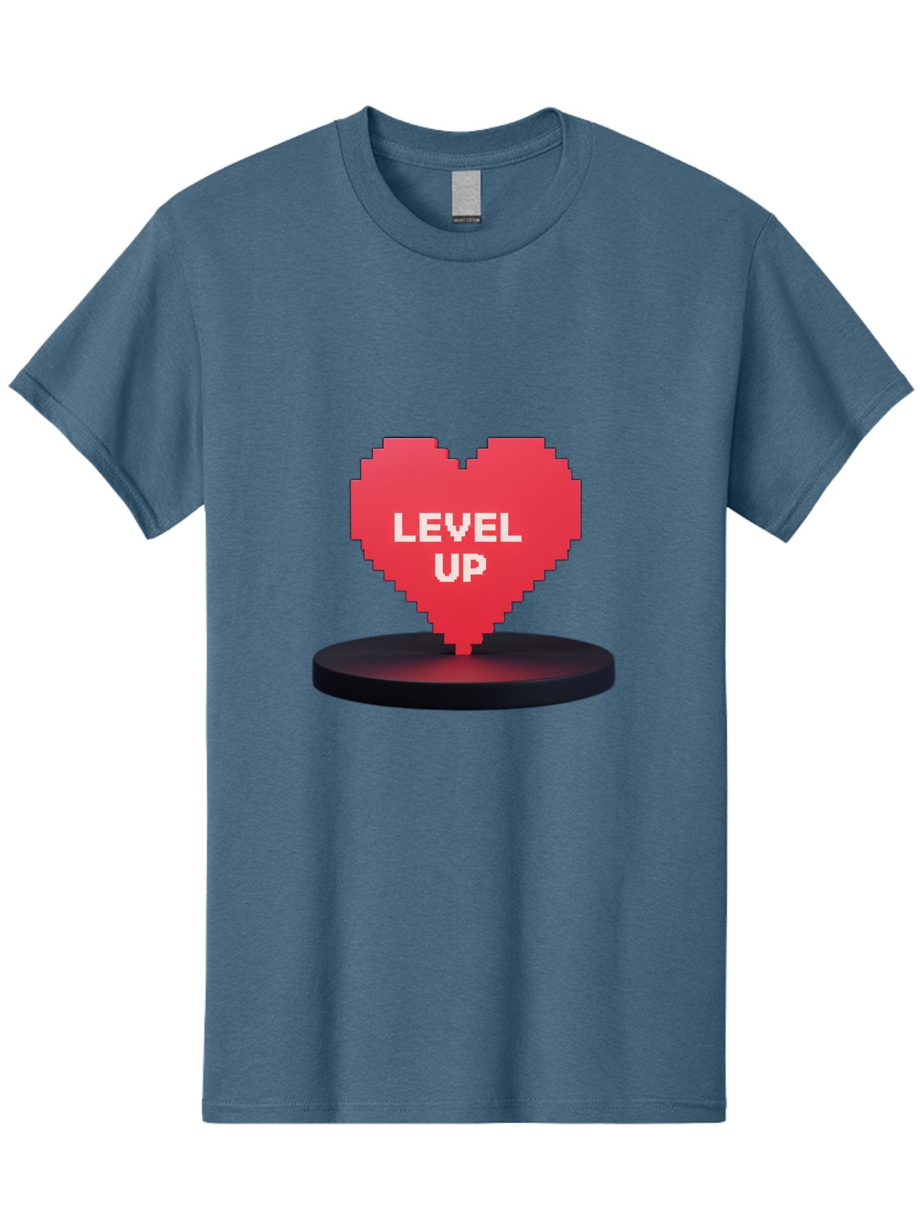 Level-Up-Heart Men'S Graphic Tee, 100% Cotton, Comfortable Casual Summer Wear, Machine Washable, Vintage Camera, Old Camera, Antique Camera, Black Camera, Classic Photography, Photography Equipment, Nostalgic Device, Film Camera, Camera Art Bak817 4