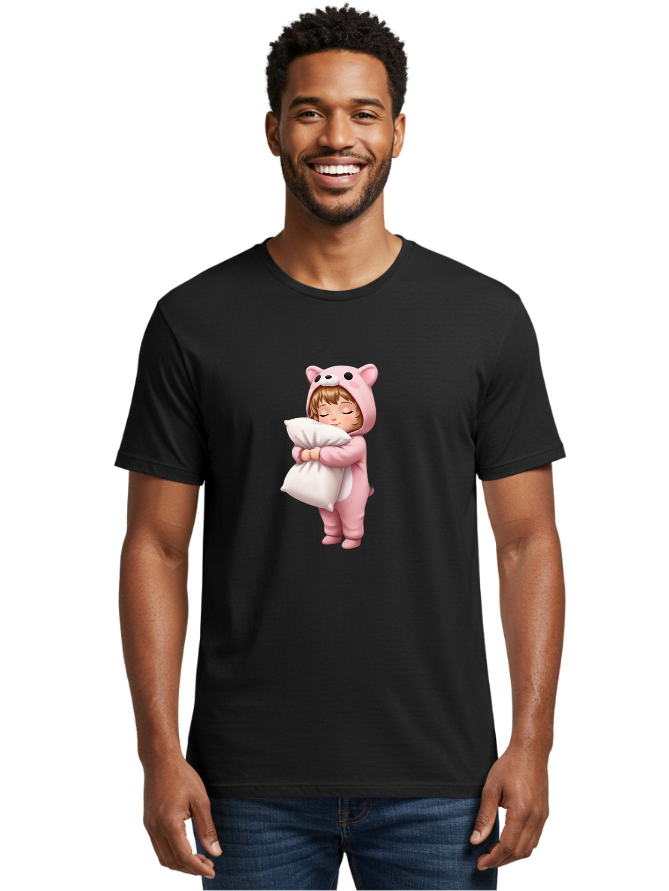 Little-Girl-In-Pig-Onesie Men'S Graphic Tee, 100% Cotton, Comfortable Casual Summer Wear, Machine Washable, Vintage Camera, Old Camera, Antique Camera, Black Camera, Classic Photography, Photography Equipment, Nostalgic Device, Film Camera, Bak822 22