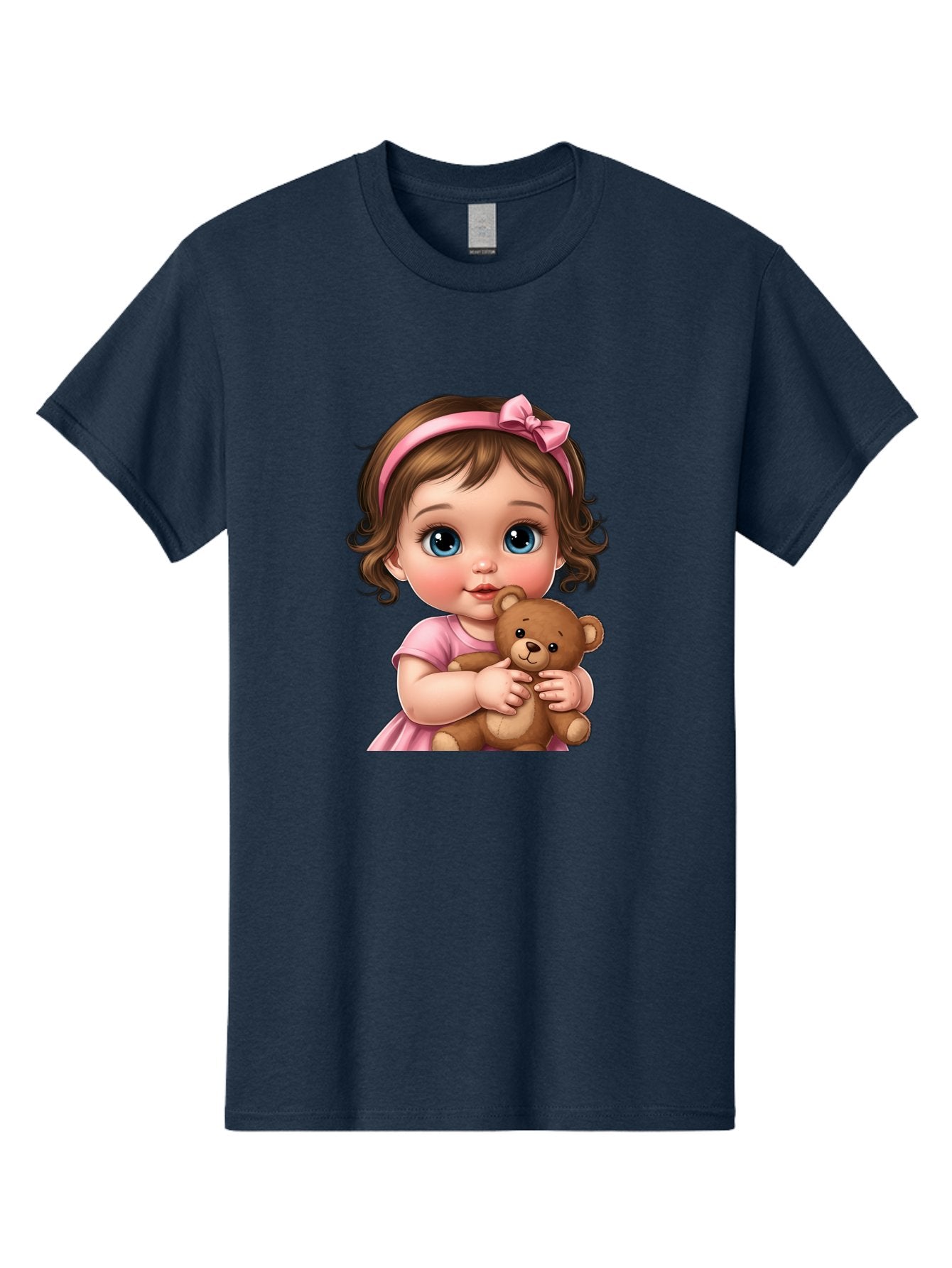 Little-Girl-With-Teddy-Bear Men'S Graphic Tee, 100% Cotton, Comfortable Casual Summer Wear, Machine Washable, Vintage Camera, Old Camera, Antique Camera, Black Camera, Classic Photography, Photography Equipment, Nostalgic Device, Film Camera, Bak826 12