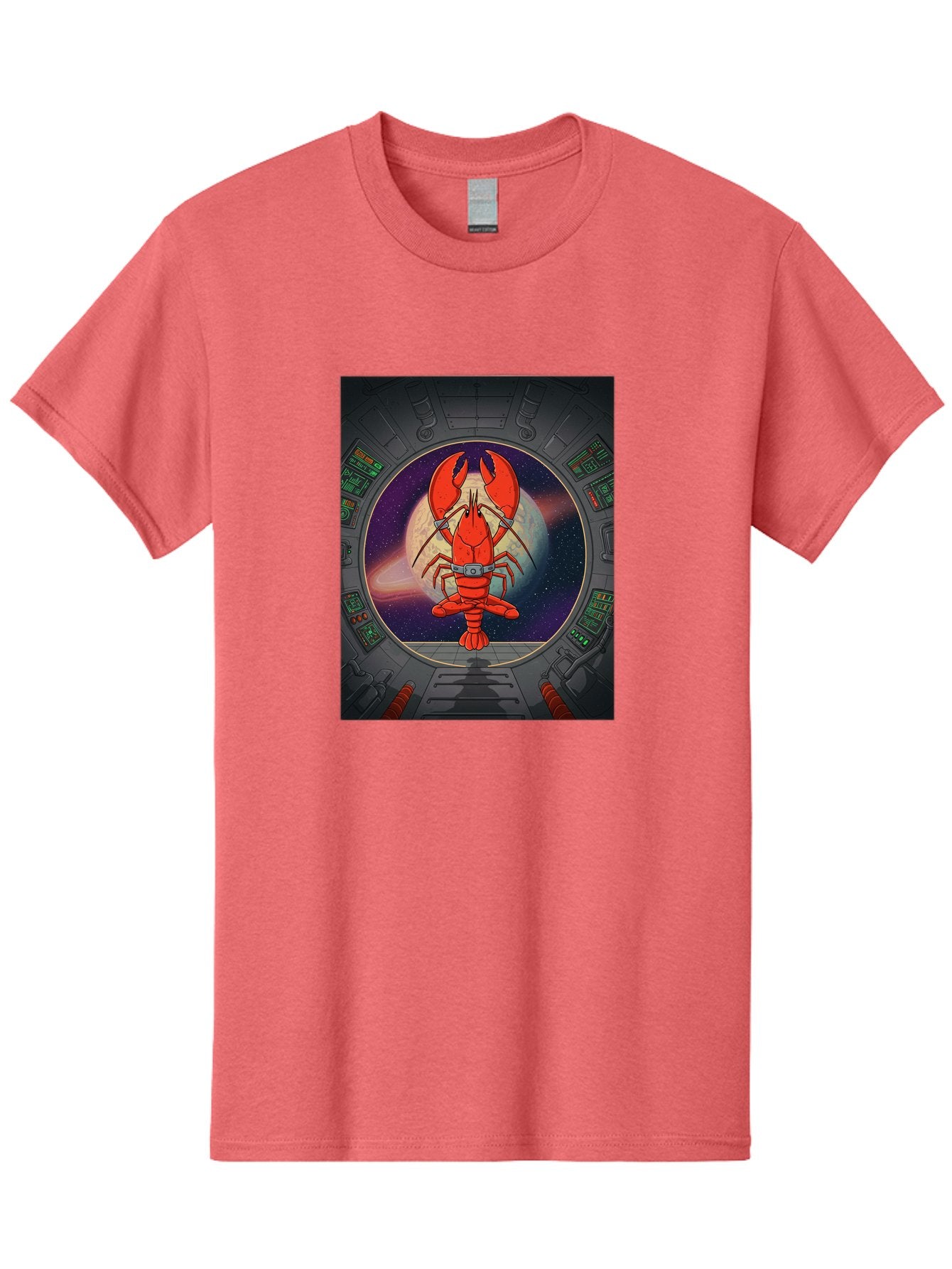 Lobster-In-Space Men'S Graphic Tee, 100% Cotton, Comfortable Casual Summer Wear, Machine Washable, Vintage Camera, Old Camera, Antique Camera, Black Camera, Classic Photography, Photography Equipment, Nostalgic Device, Film Camera, Camera Art Bak832 5