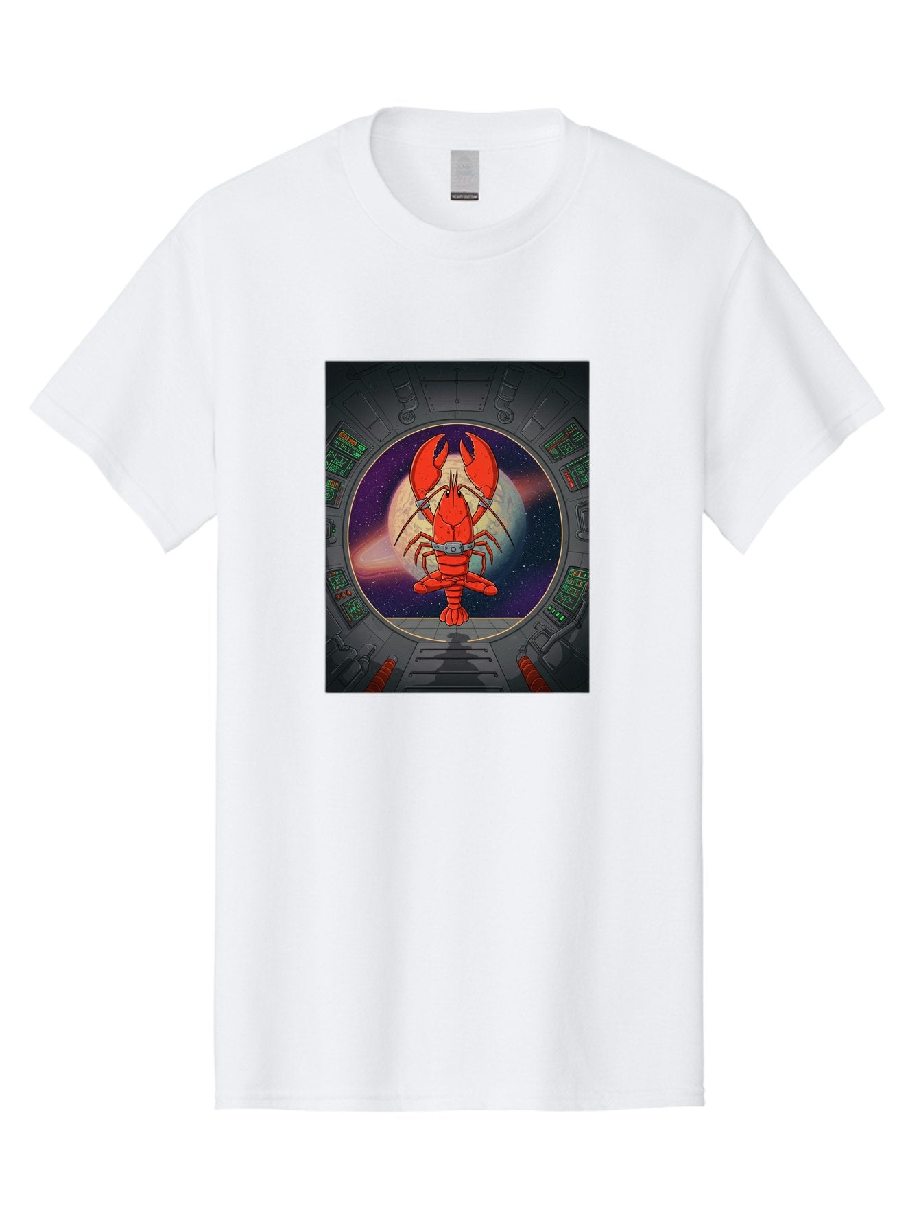 Lobster-In-Space Men'S Graphic Tee, 100% Cotton, Comfortable Casual Summer Wear, Machine Washable, Vintage Camera, Old Camera, Antique Camera, Black Camera, Classic Photography, Photography Equipment, Nostalgic Device, Film Camera, Camera Art Bak832 7