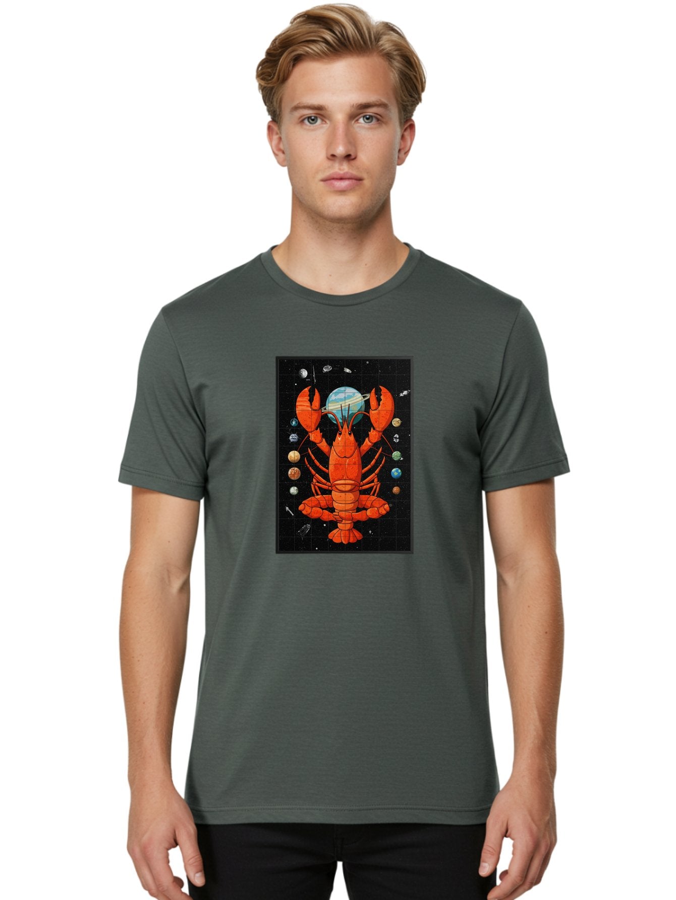 Lobster-Space Men'S Graphic Tee, 100% Cotton, Comfortable Casual Summer Wear, Machine Washable, Vintage Camera, Old Camera, Antique Camera, Black Camera, Classic Photography, Photography Equipment, Nostalgic Device, Film Camera, Camera Art Bak833 18