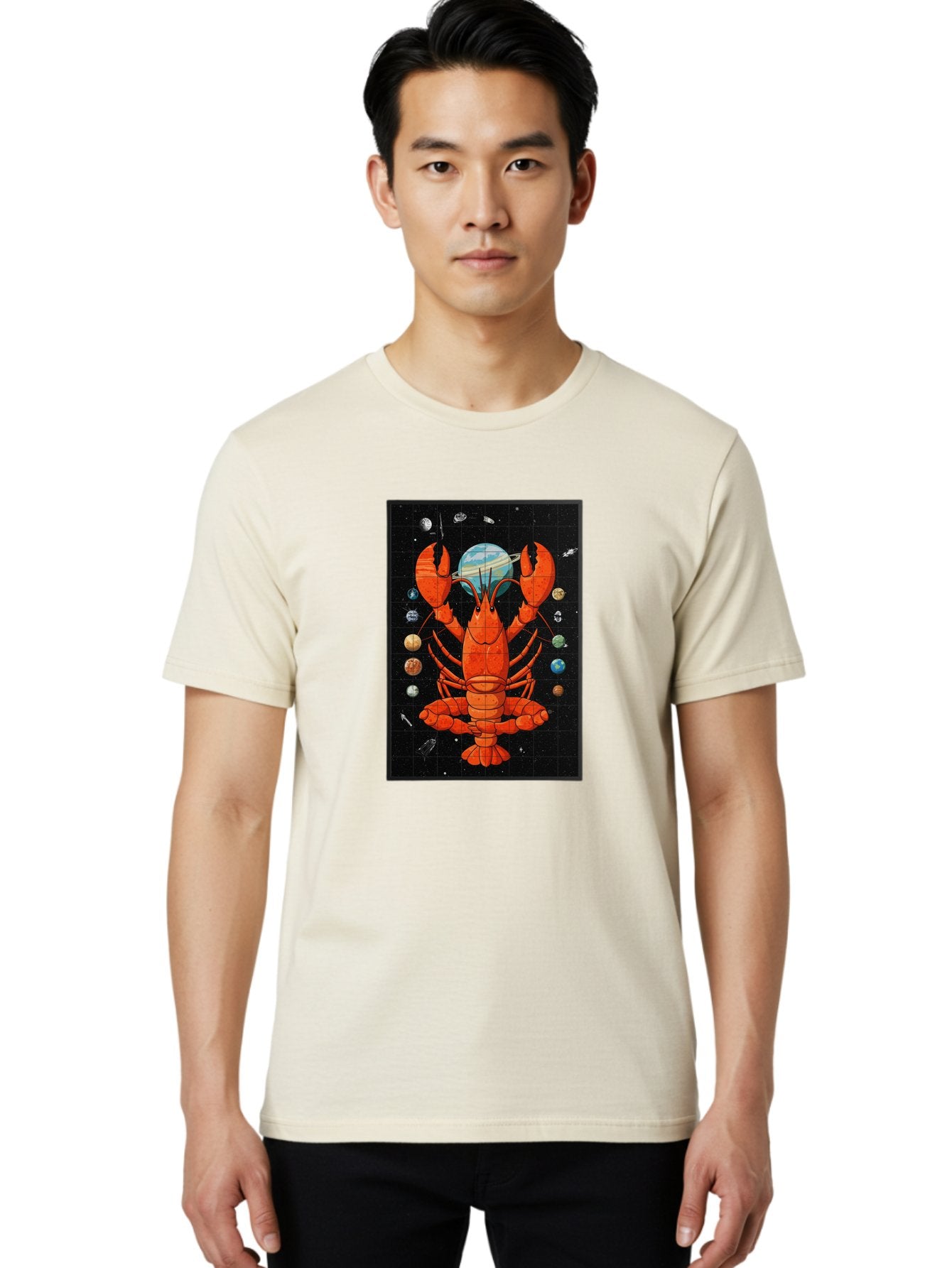 Lobster-Space Men'S Graphic Tee, 100% Cotton, Comfortable Casual Summer Wear, Machine Washable, Vintage Camera, Old Camera, Antique Camera, Black Camera, Classic Photography, Photography Equipment, Nostalgic Device, Film Camera, Camera Art Bak833 22
