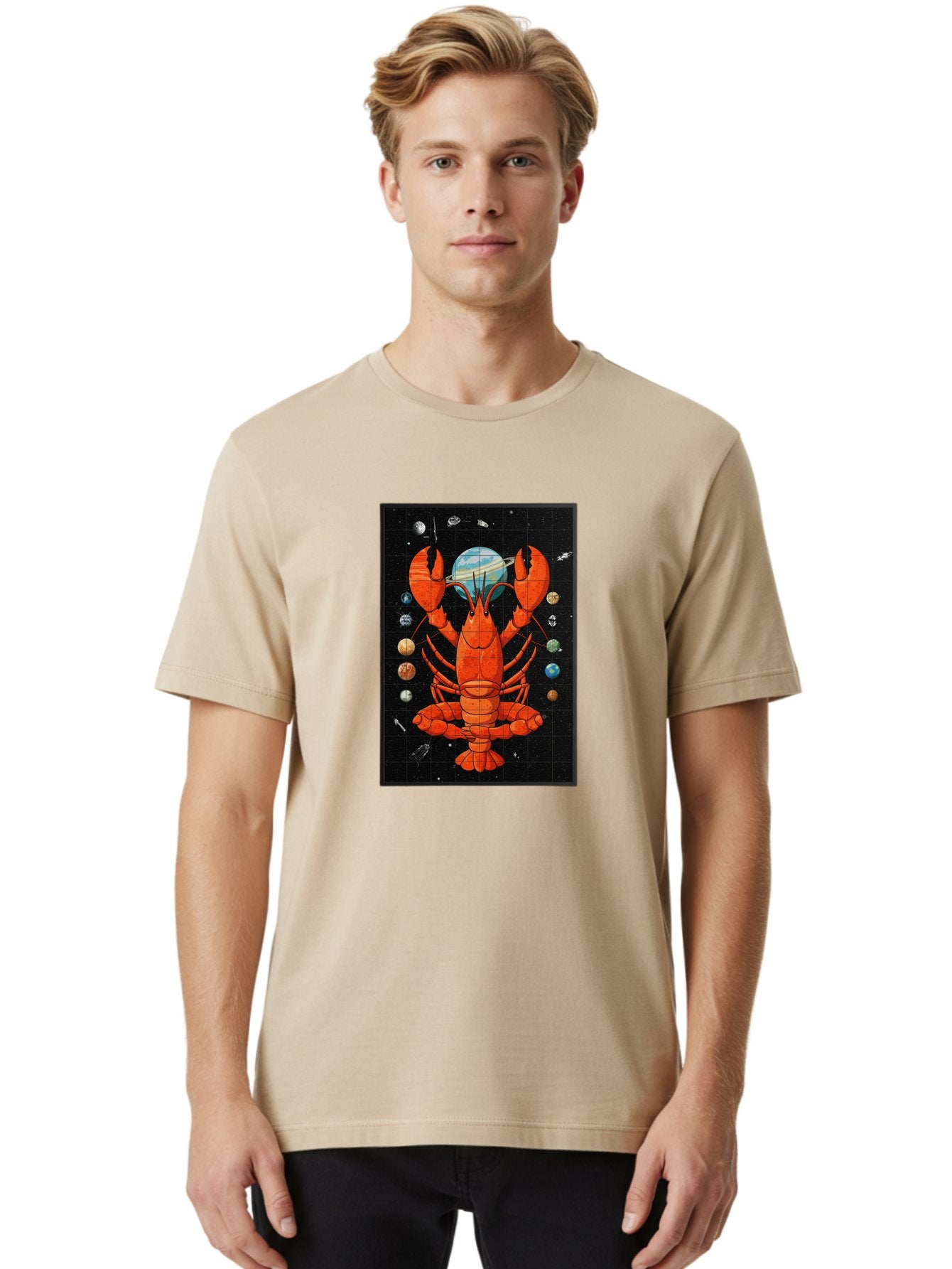 Lobster-Space Men'S Graphic Tee, 100% Cotton, Comfortable Casual Summer Wear, Machine Washable, Vintage Camera, Old Camera, Antique Camera, Black Camera, Classic Photography, Photography Equipment, Nostalgic Device, Film Camera, Camera Art Bak833 25