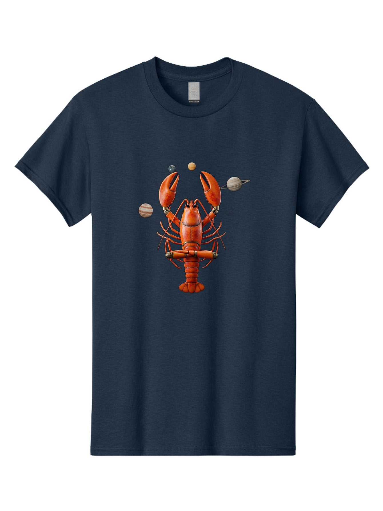 Lobster-With-Planets Men'S Graphic Tee, 100% Cotton, Comfortable Casual Summer Wear, Machine Washable, Vintage Camera, Old Camera, Antique Camera, Black Camera, Classic Photography, Photography Equipment, Nostalgic Device, Film Camera, Bak834 14