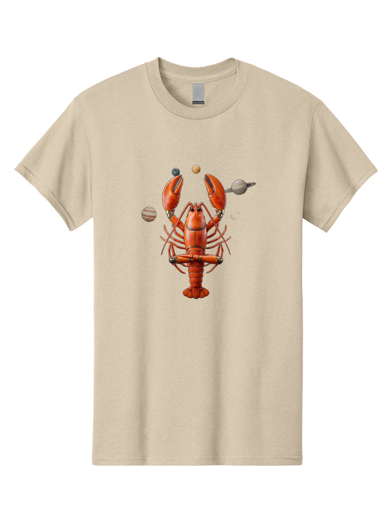 Lobster-With-Planets Men'S Graphic Tee, 100% Cotton, Comfortable Casual Summer Wear, Machine Washable, Vintage Camera, Old Camera, Antique Camera, Black Camera, Classic Photography, Photography Equipment, Nostalgic Device, Film Camera, Bak834 4