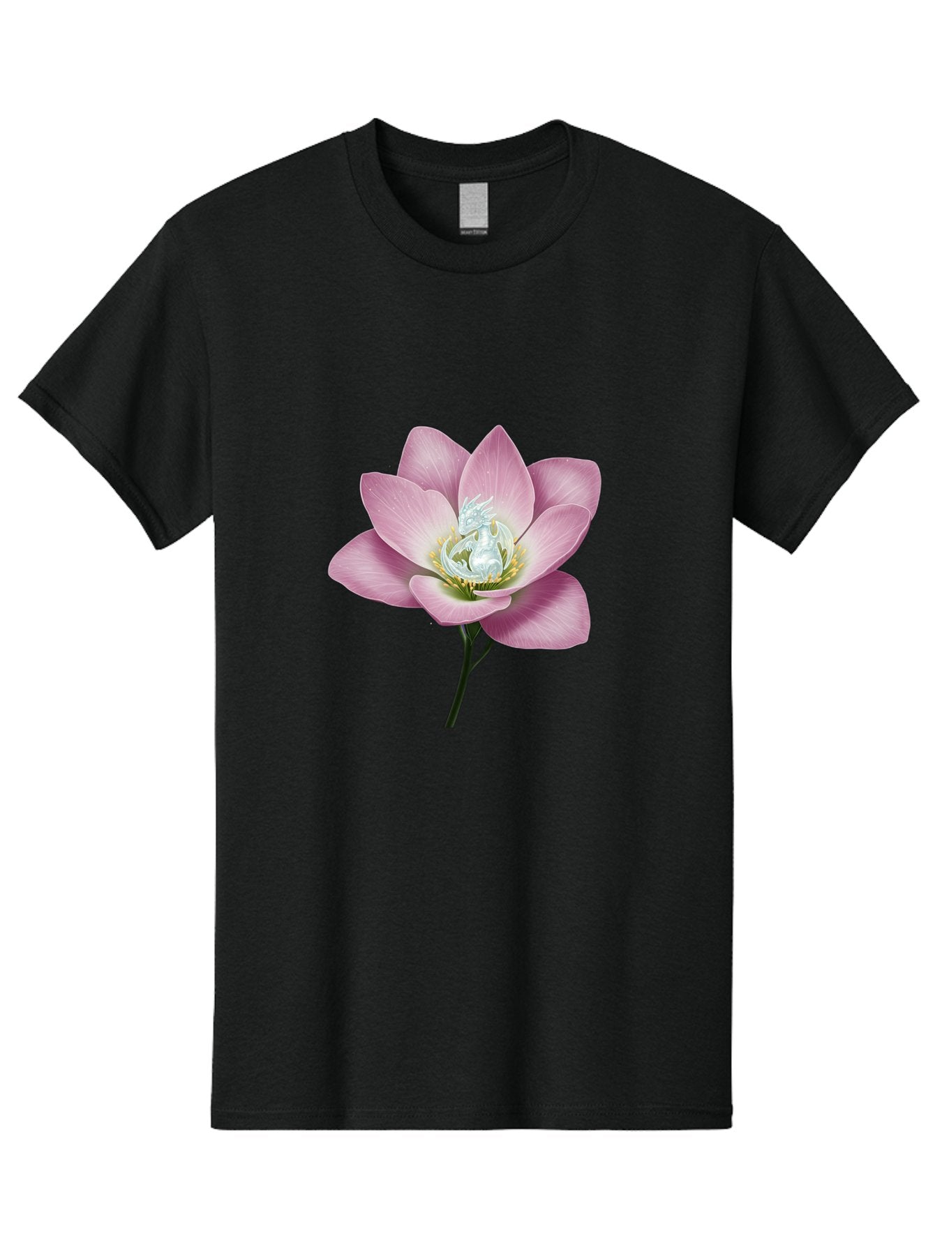 Lotus-Flower-1 Men'S Graphic Tee, 100% Cotton, Comfortable Casual Summer Wear, Machine Washable, Vintage Camera, Old Camera, Antique Camera, Black Camera, Classic Photography, Photography Equipment, Nostalgic Device, Film Camera, Camera Art Bak837 7
