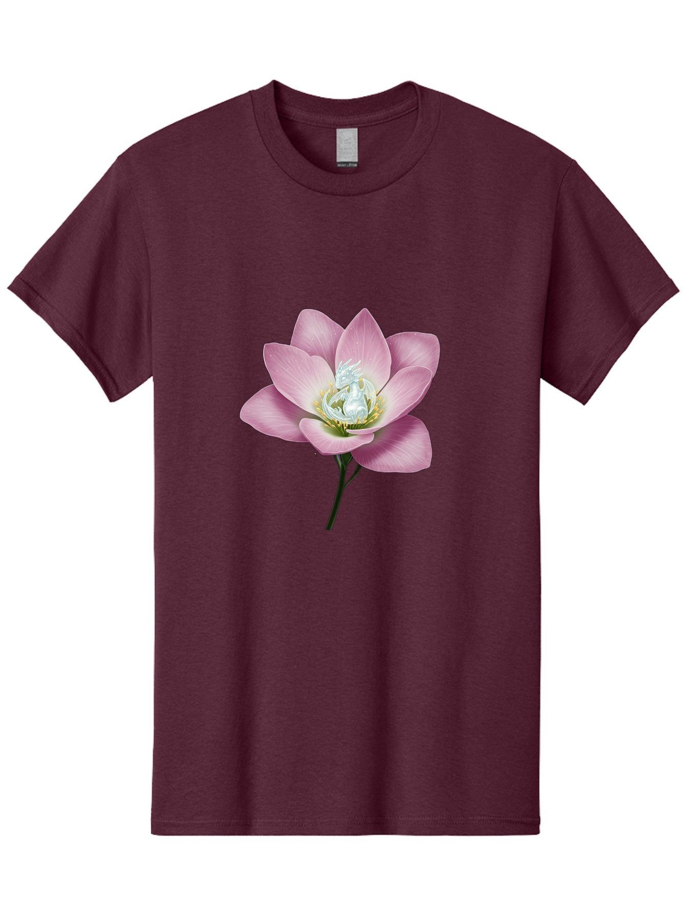 Lotus-Flower-1 Men'S Graphic Tee, 100% Cotton, Comfortable Casual Summer Wear, Machine Washable, Vintage Camera, Old Camera, Antique Camera, Black Camera, Classic Photography, Photography Equipment, Nostalgic Device, Film Camera, Camera Art Bak837 5