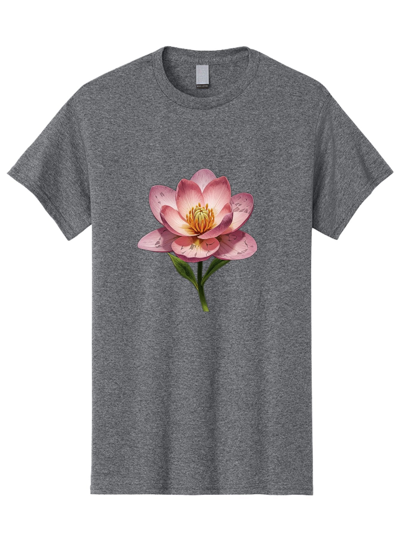 Lotus-Flower-2 Men'S Graphic Tee, 100% Cotton, Comfortable Casual Summer Wear, Machine Washable, Vintage Camera, Old Camera, Antique Camera, Black Camera, Classic Photography, Photography Equipment, Nostalgic Device, Film Camera, Camera Art Bak838 8