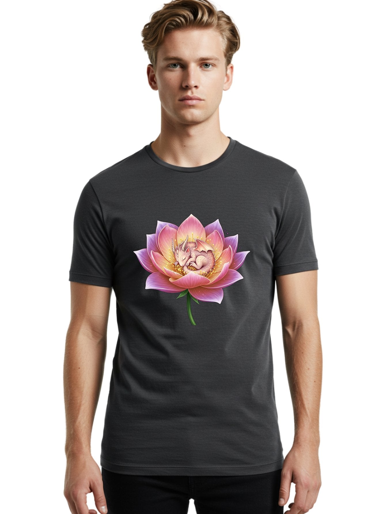 Lotus-Flower-Dragon Men'S Graphic Tee, 100% Cotton, Comfortable Casual Summer Wear, Machine Washable, Vintage Camera, Old Camera, Antique Camera, Black Camera, Classic Photography, Photography Equipment, Nostalgic Device, Film Camera, Bak839 19