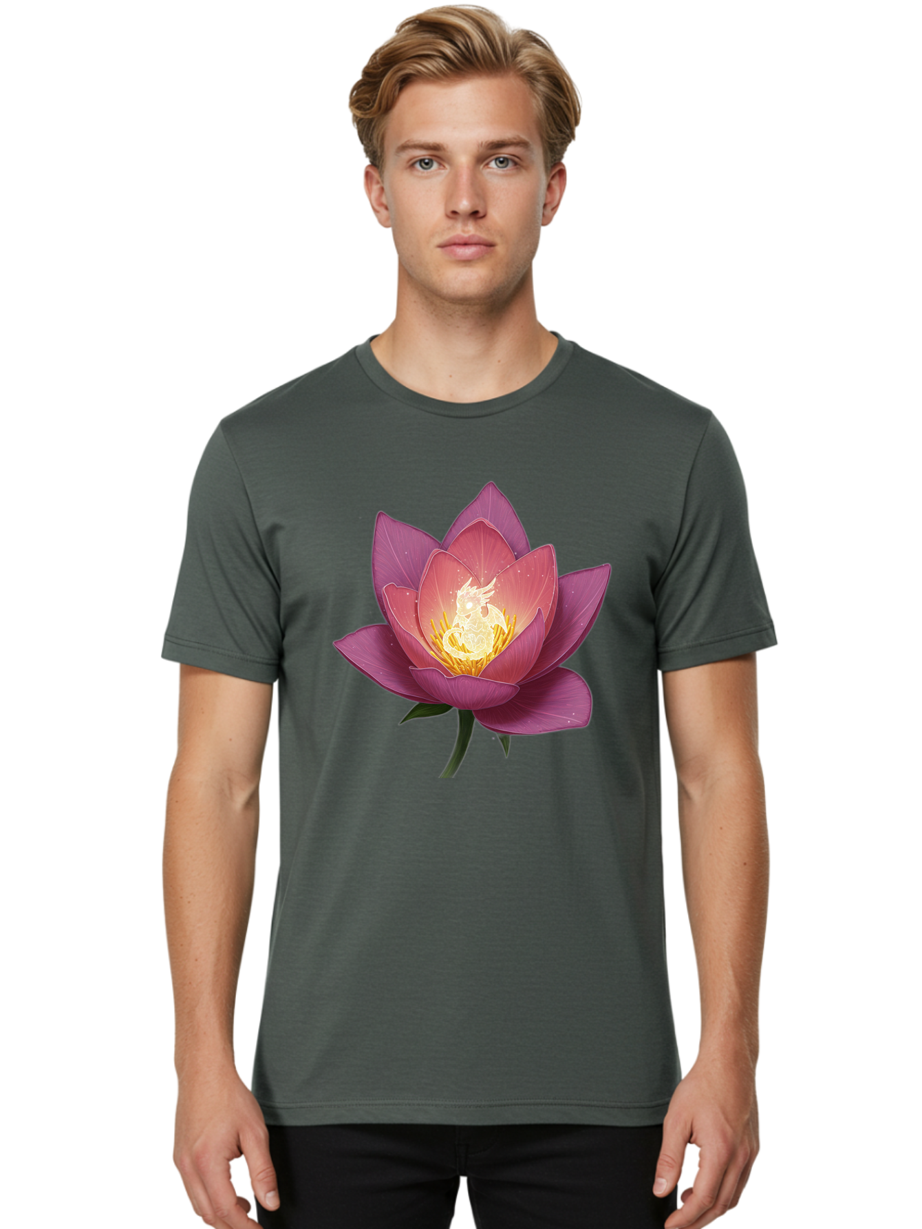 Lotus-Flower Men'S Graphic Tee, 100% Cotton, Comfortable Casual Summer Wear, Machine Washable, Vintage Camera, Old Camera, Antique Camera, Black Camera, Classic Photography, Photography Equipment, Nostalgic Device, Film Camera, Camera Art Bak841 21