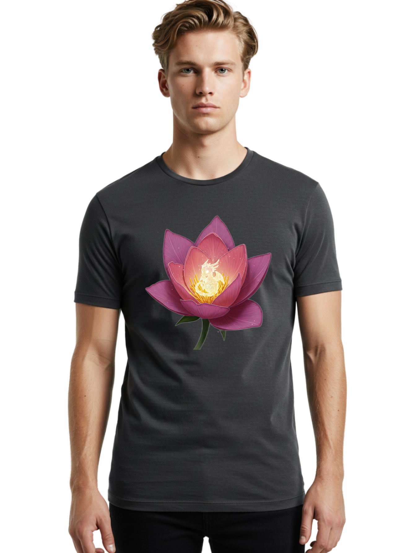 Lotus-Flower Men'S Graphic Tee, 100% Cotton, Comfortable Casual Summer Wear, Machine Washable, Vintage Camera, Old Camera, Antique Camera, Black Camera, Classic Photography, Photography Equipment, Nostalgic Device, Film Camera, Camera Art Bak841 16