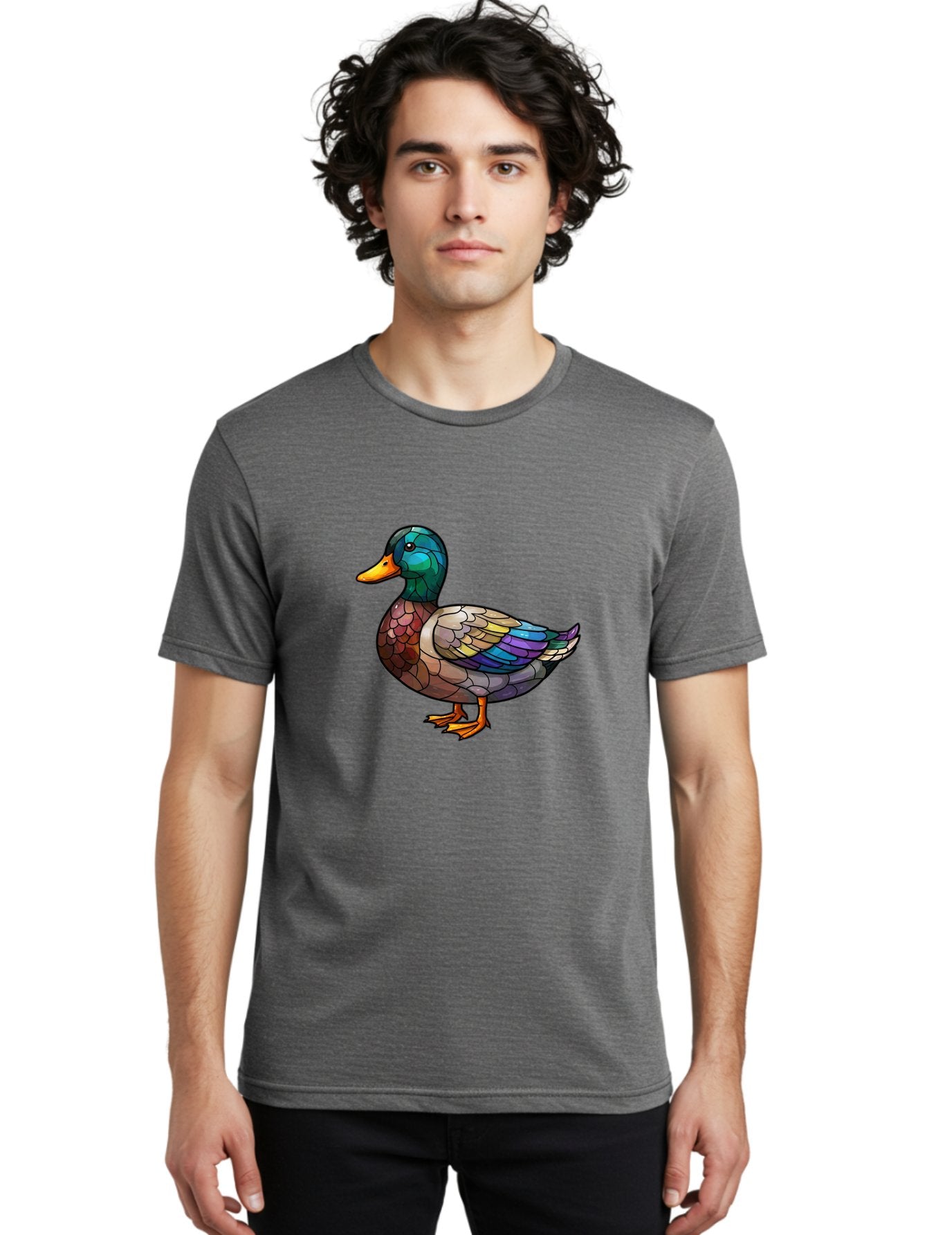 Mallard-Duck Men'S Graphic Tee, 100% Cotton, Comfortable Casual Summer Wear, Machine Washable, Vintage Camera, Old Camera, Antique Camera, Black Camera, Classic Photography, Photography Equipment, Nostalgic Device, Film Camera, Camera Art Bak851 21