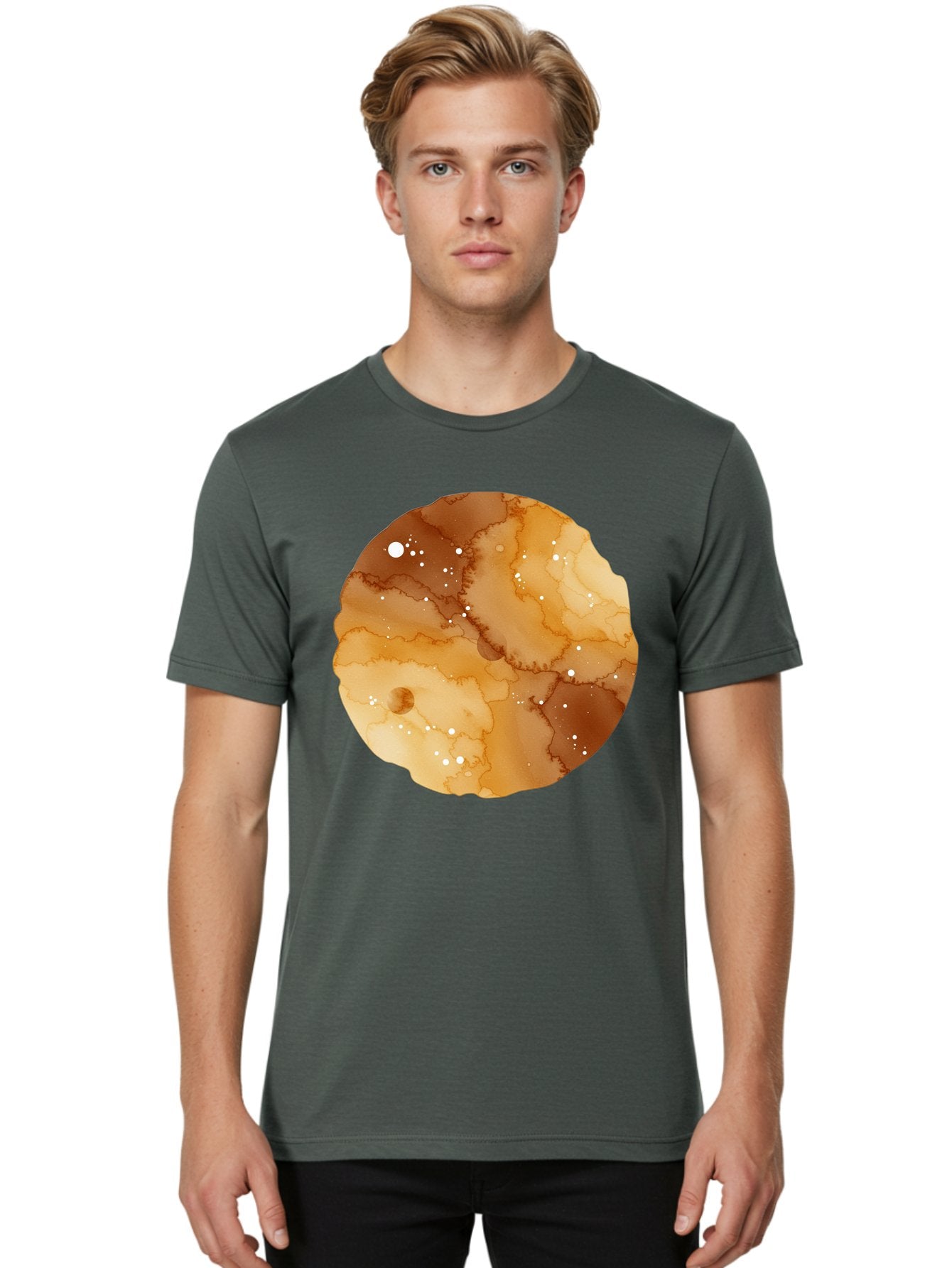 Marble-Circle Men'S Graphic Tee, 100% Cotton, Comfortable Casual Summer Wear, Machine Washable, Vintage Camera, Old Camera, Antique Camera, Black Camera, Classic Photography, Photography Equipment, Nostalgic Device, Film Camera, Camera Art Bak853 16