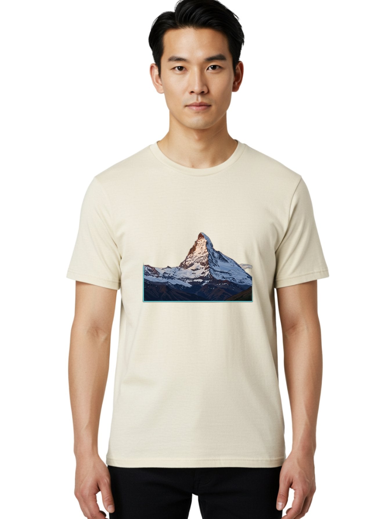 Matterhorn Men'S Graphic Tee, 100% Cotton, Comfortable Casual Summer Wear, Machine Washable, Vintage Camera, Old Camera, Antique Camera, Black Camera, Classic Photography, Photography Equipment, Nostalgic Device, Film Camera, Camera Art Bak855 26