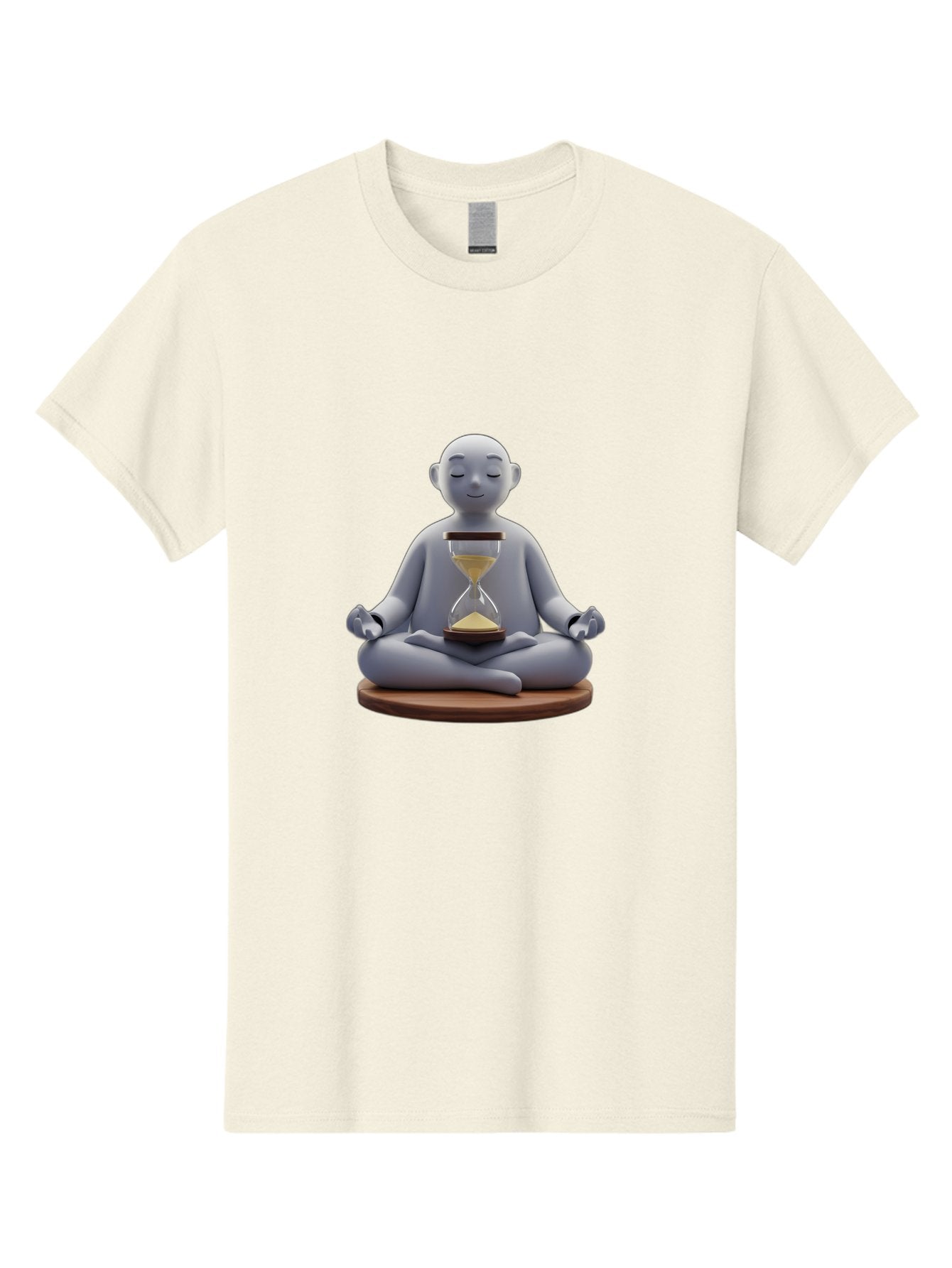 Meditating-Figure-With-Hourglass Men'S Graphic Tee, 100% Cotton, Comfortable Casual Summer Wear, Machine Washable, Vintage Camera, Old Camera, Antique Camera, Black Camera, Classic Photography, Photography Equipment, Nostalgic Device, Bak859 14