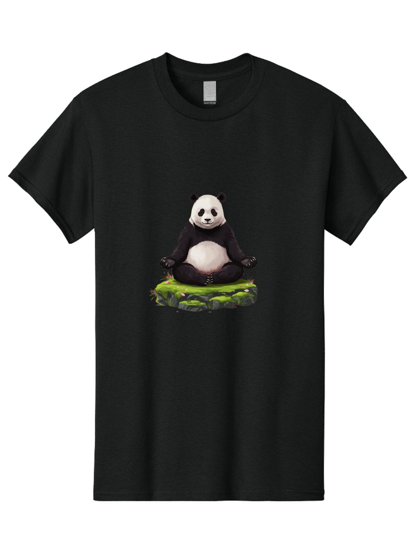Meditating-Panda-1 Men'S Graphic Tee, 100% Cotton, Comfortable Casual Summer Wear, Machine Washable, Vintage Camera, Old Camera, Antique Camera, Black Camera, Classic Photography, Photography Equipment, Nostalgic Device, Film Camera, Bak860 13