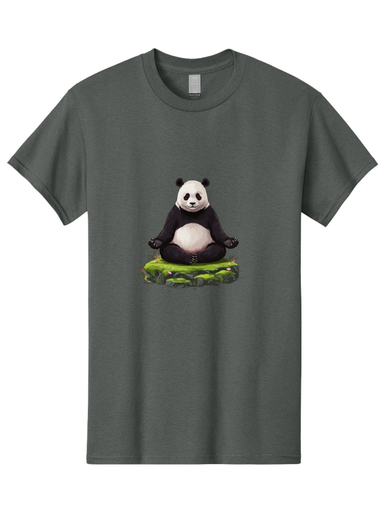 Meditating-Panda-1 Men'S Graphic Tee, 100% Cotton, Comfortable Casual Summer Wear, Machine Washable, Vintage Camera, Old Camera, Antique Camera, Black Camera, Classic Photography, Photography Equipment, Nostalgic Device, Film Camera, Bak860 3