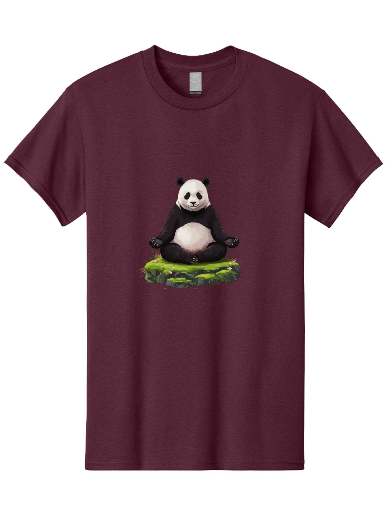 Meditating-Panda-1 Men'S Graphic Tee, 100% Cotton, Comfortable Casual Summer Wear, Machine Washable, Vintage Camera, Old Camera, Antique Camera, Black Camera, Classic Photography, Photography Equipment, Nostalgic Device, Film Camera, Bak860 10