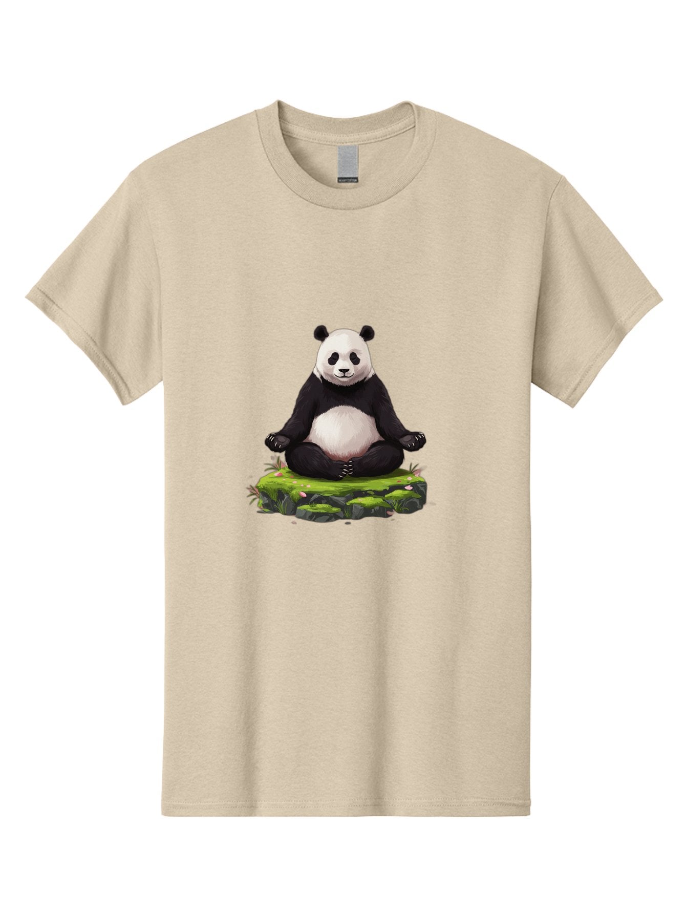Meditating-Panda-1 Men'S Graphic Tee, 100% Cotton, Comfortable Casual Summer Wear, Machine Washable, Vintage Camera, Old Camera, Antique Camera, Black Camera, Classic Photography, Photography Equipment, Nostalgic Device, Film Camera, Bak860 4