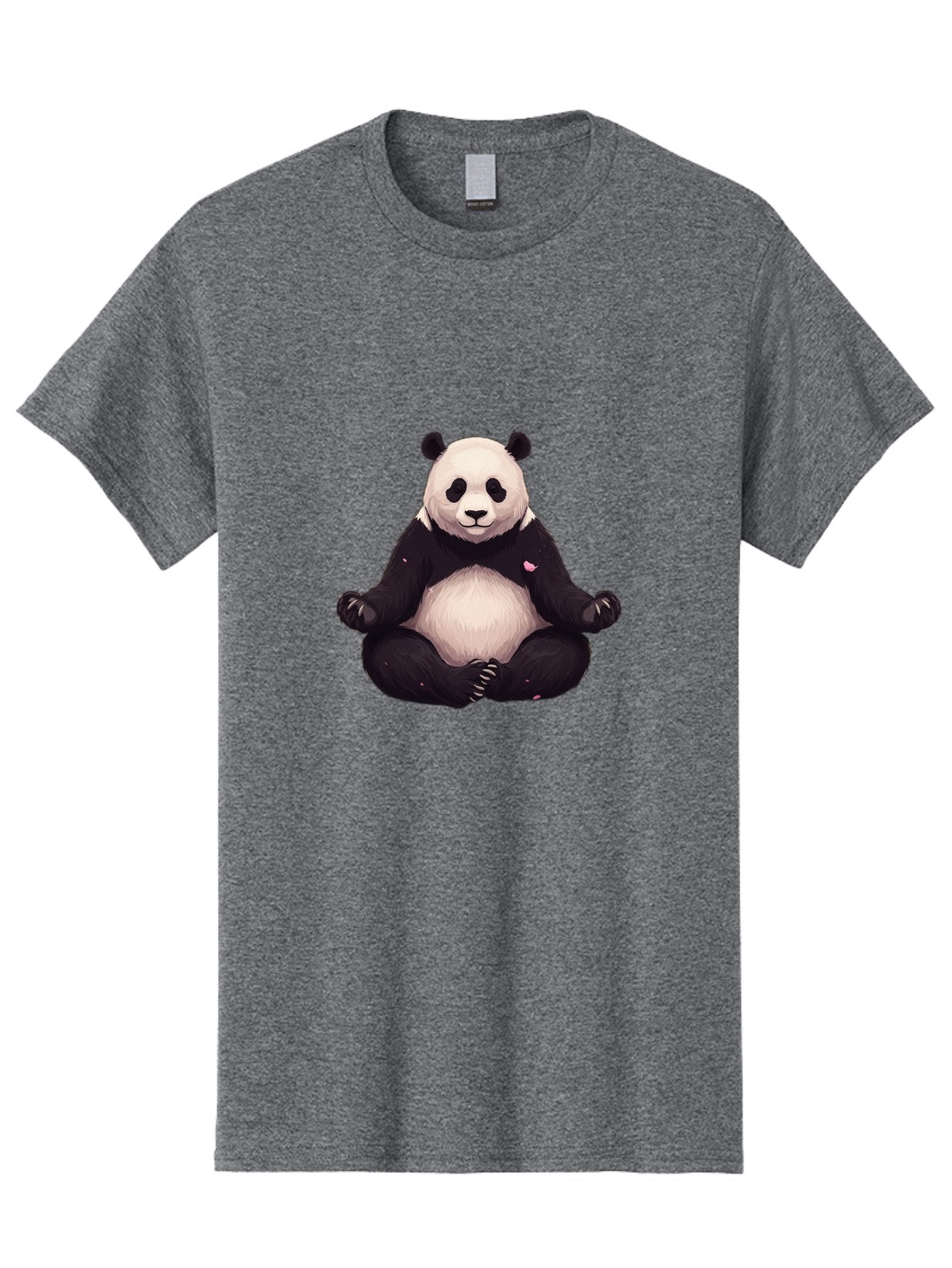 Meditating-Panda-2 Men'S Graphic Tee, 100% Cotton, Comfortable Casual Summer Wear, Machine Washable, Vintage Camera, Old Camera, Antique Camera, Black Camera, Classic Photography, Photography Equipment, Nostalgic Device, Film Camera, Bak861 13