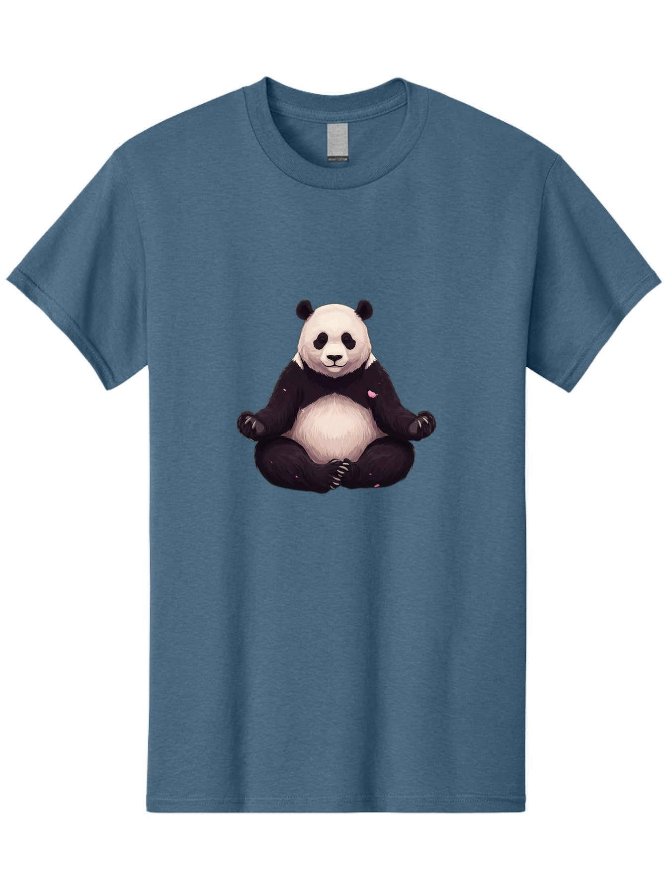 Meditating-Panda-2 Men'S Graphic Tee, 100% Cotton, Comfortable Casual Summer Wear, Machine Washable, Vintage Camera, Old Camera, Antique Camera, Black Camera, Classic Photography, Photography Equipment, Nostalgic Device, Film Camera, Bak861 5