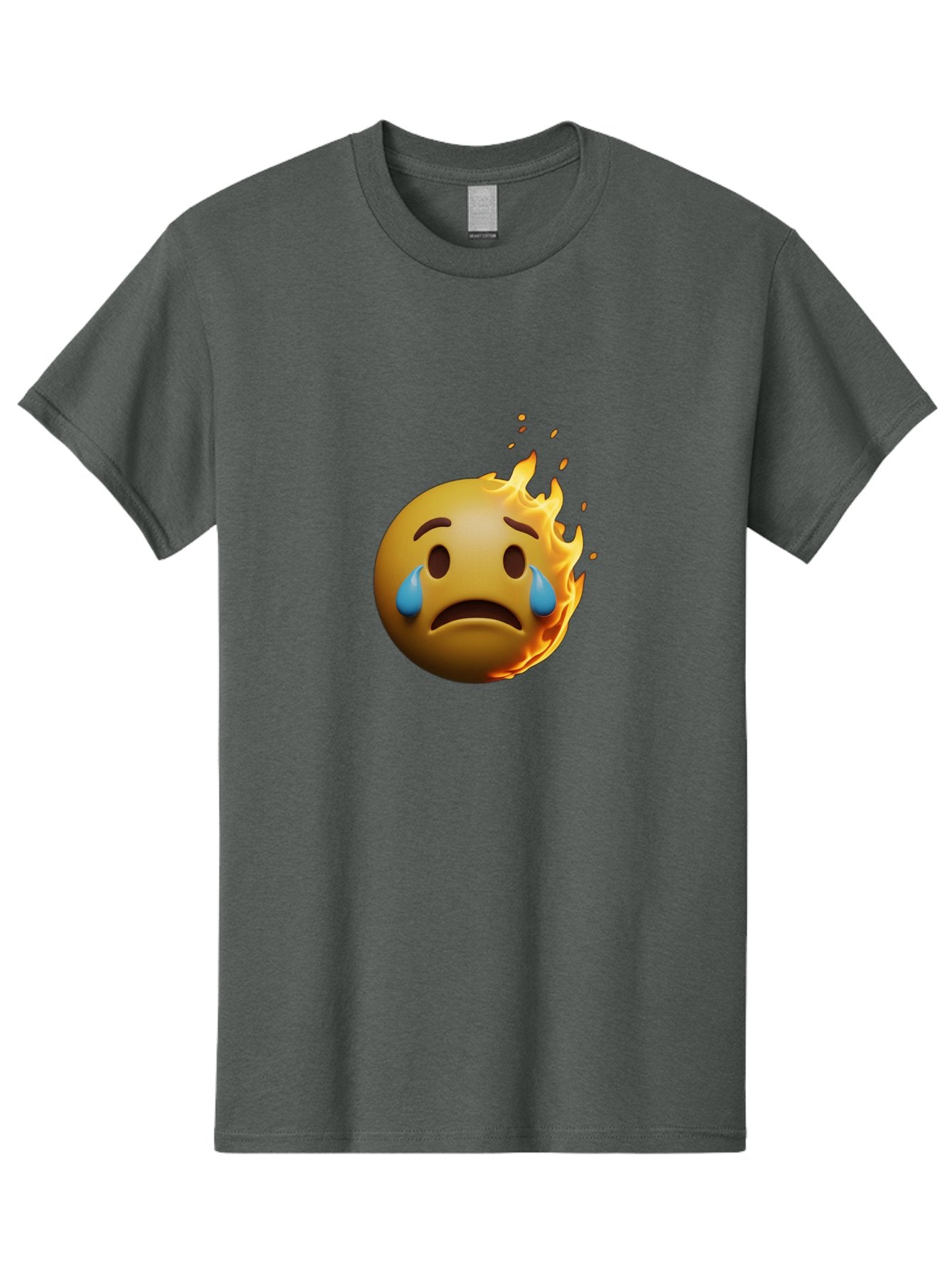 Melting-Face-Emoji-3 Men'S Graphic Tee, 100% Cotton, Comfortable Casual Summer Wear, Machine Washable, Vintage Camera, Old Camera, Antique Camera, Black Camera, Classic Photography, Photography Equipment, Nostalgic Device, Film Camera, Bak866