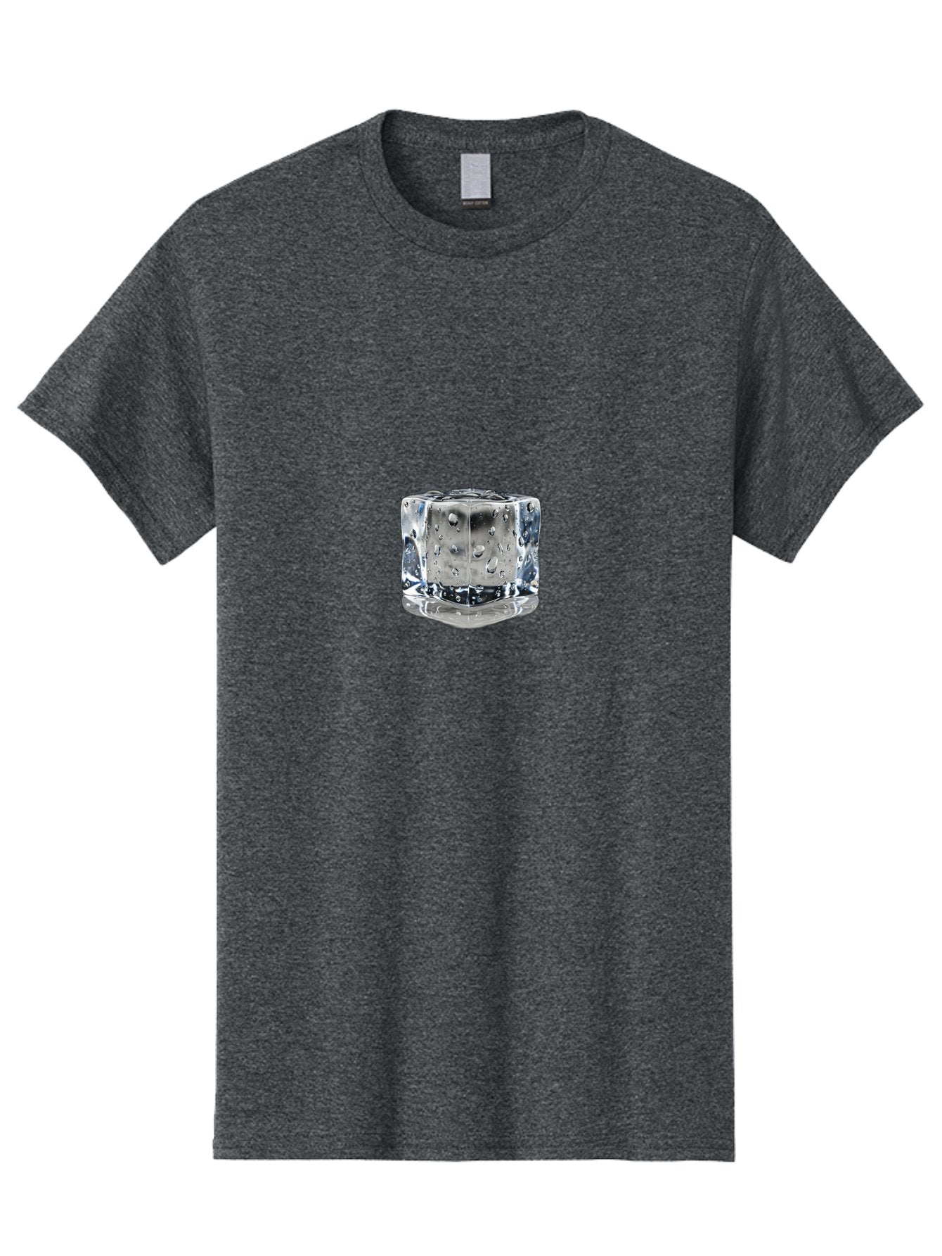 Melting-Ice-Cube Men'S Graphic Tee, 100% Cotton, Comfortable Casual Summer Wear, Machine Washable, Vintage Camera, Old Camera, Antique Camera, Black Camera, Classic Photography, Photography Equipment, Nostalgic Device, Film Camera, Camera Art Bak873