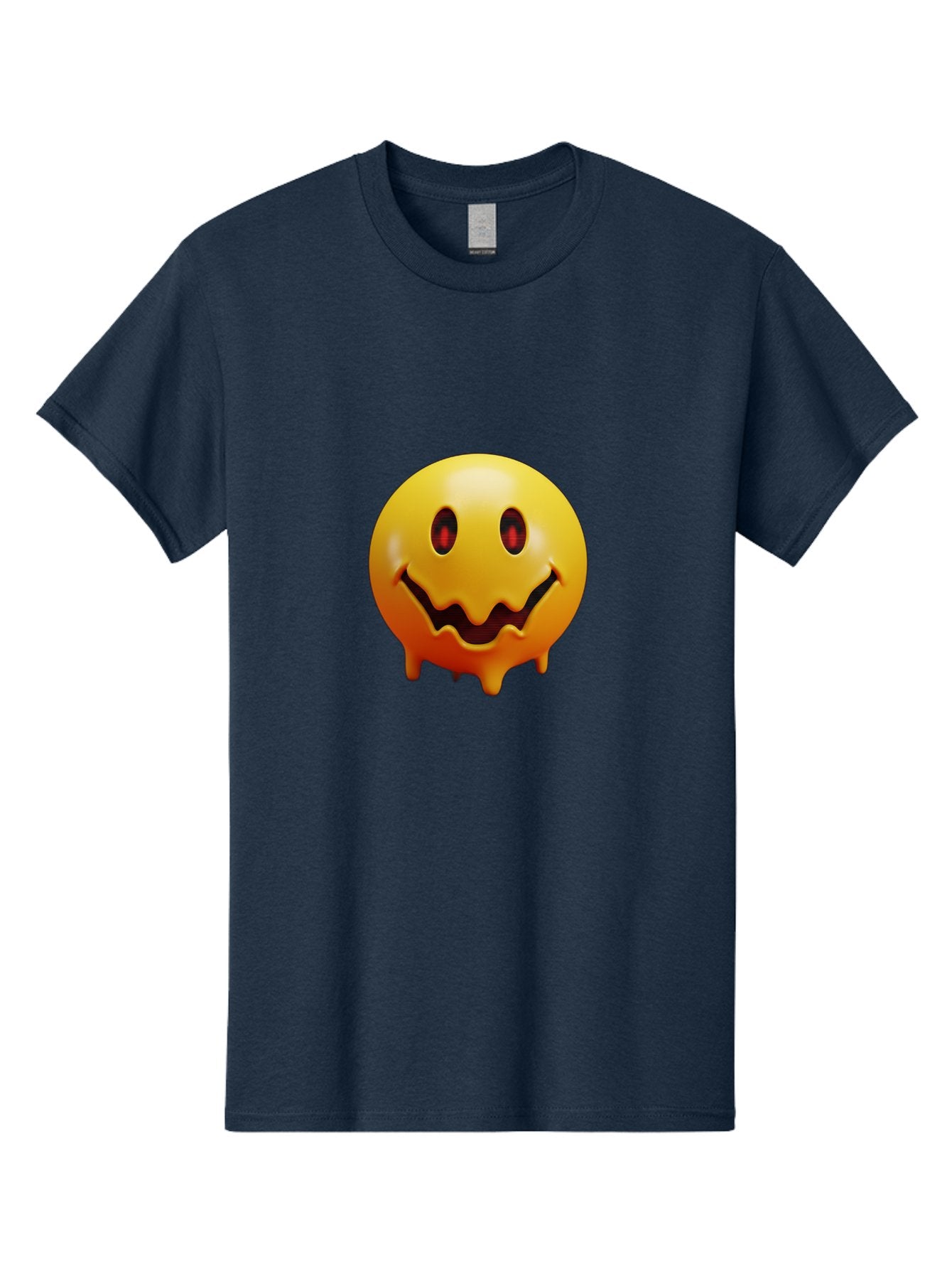 Melting-Smiley-Face Men'S Graphic Tee, 100% Cotton, Comfortable Casual Summer Wear, Machine Washable, Vintage Camera, Old Camera, Antique Camera, Black Camera, Classic Photography, Photography Equipment, Nostalgic Device, Film Camera, Bak874 12