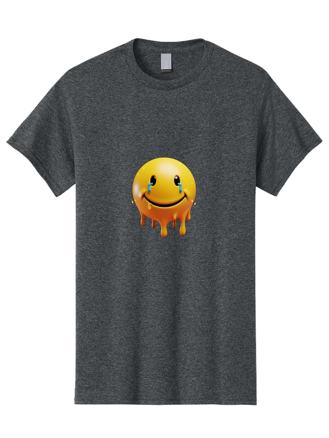 Melting-Smiley Men'S Graphic Tee, 100% Cotton, Comfortable Casual Summer Wear, Machine Washable, Vintage Camera, Old Camera, Antique Camera, Black Camera, Classic Photography, Photography Equipment, Nostalgic Device, Film Camera, Camera Art Bak875 9
