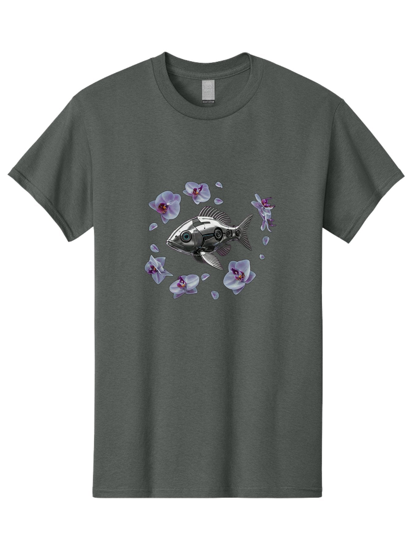 Metal-Fish-Orchid Men'S Graphic Tee, 100% Cotton, Comfortable Casual Summer Wear, Machine Washable, Vintage Camera, Old Camera, Antique Camera, Black Camera, Classic Photography, Photography Equipment, Nostalgic Device, Film Camera, Camera Art Bak877 12