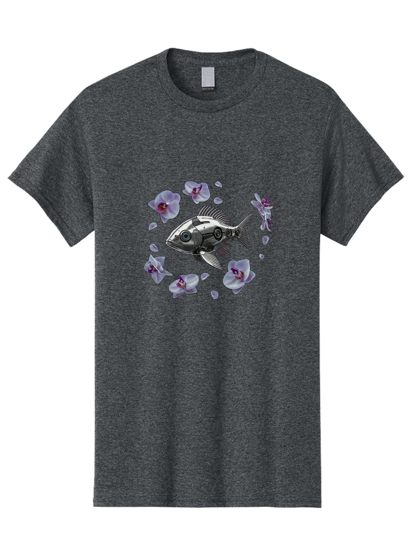 Metal-Fish-Orchid Men'S Graphic Tee, 100% Cotton, Comfortable Casual Summer Wear, Machine Washable, Vintage Camera, Old Camera, Antique Camera, Black Camera, Classic Photography, Photography Equipment, Nostalgic Device, Film Camera, Camera Art Bak877